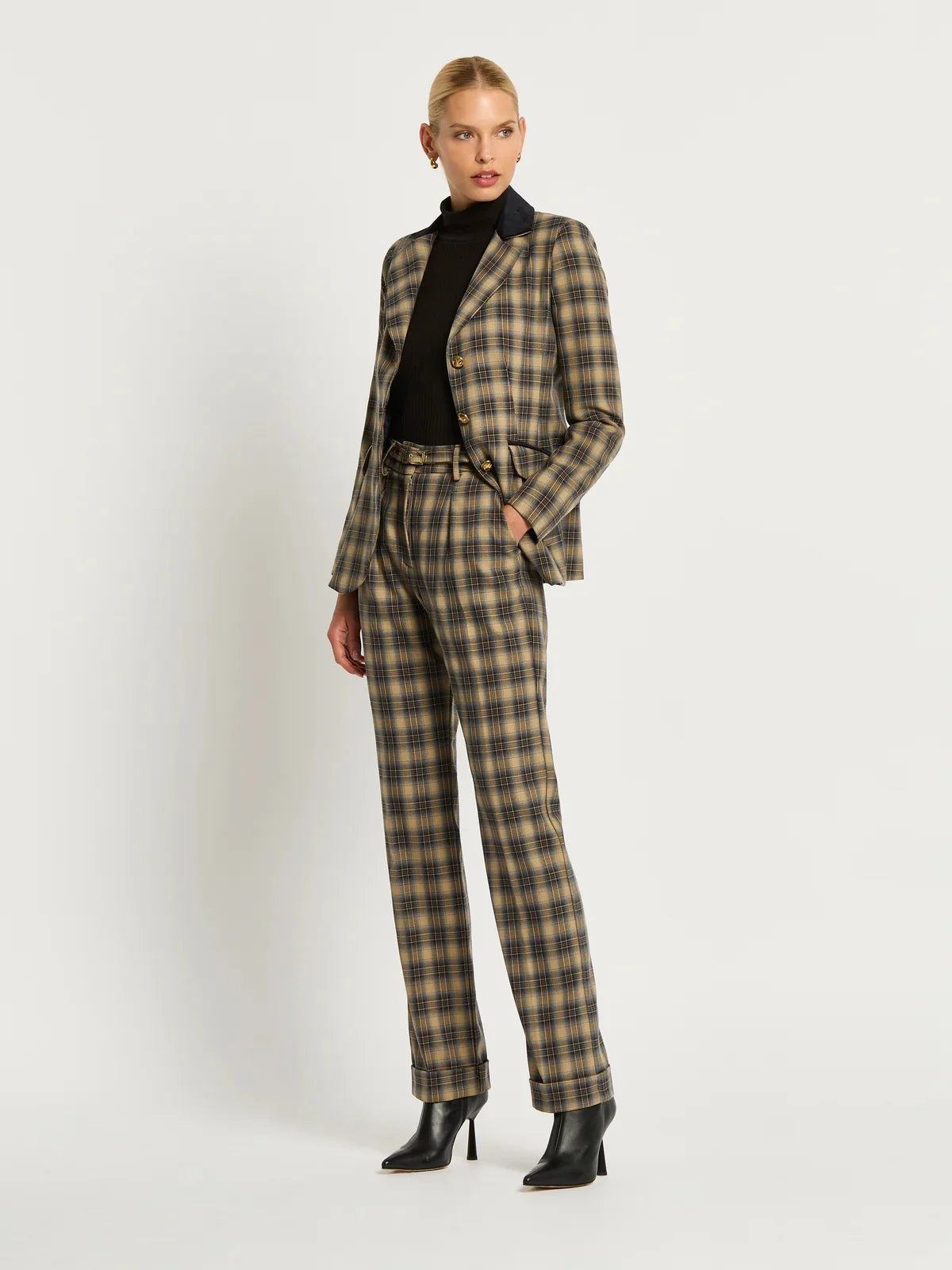 Moss and Spy - Blair Blazer | Chocolate
