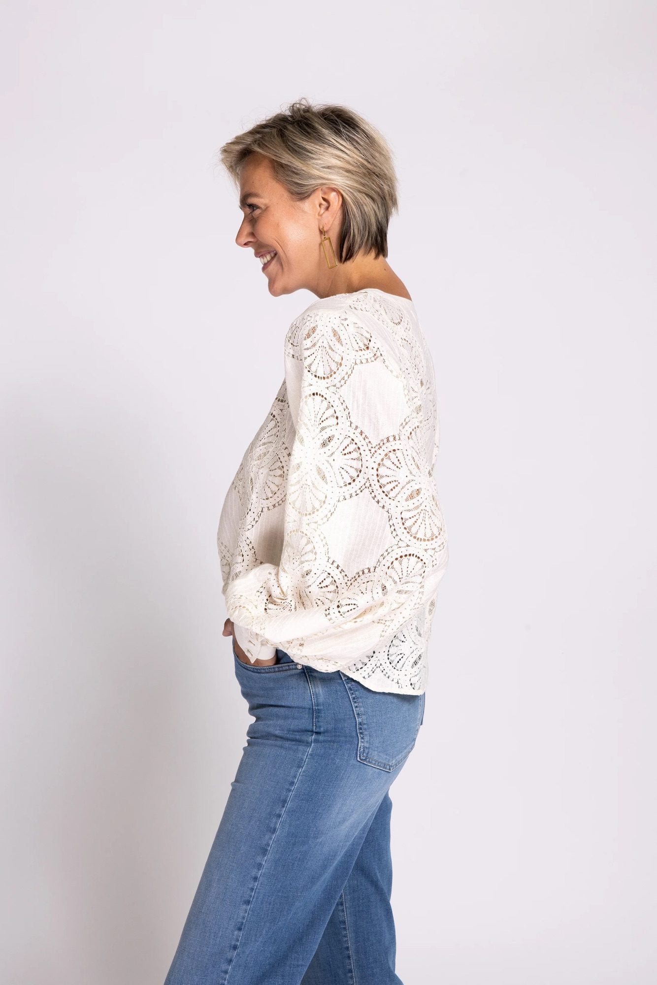 Zhrill - Zhromy Blouse | Ivory