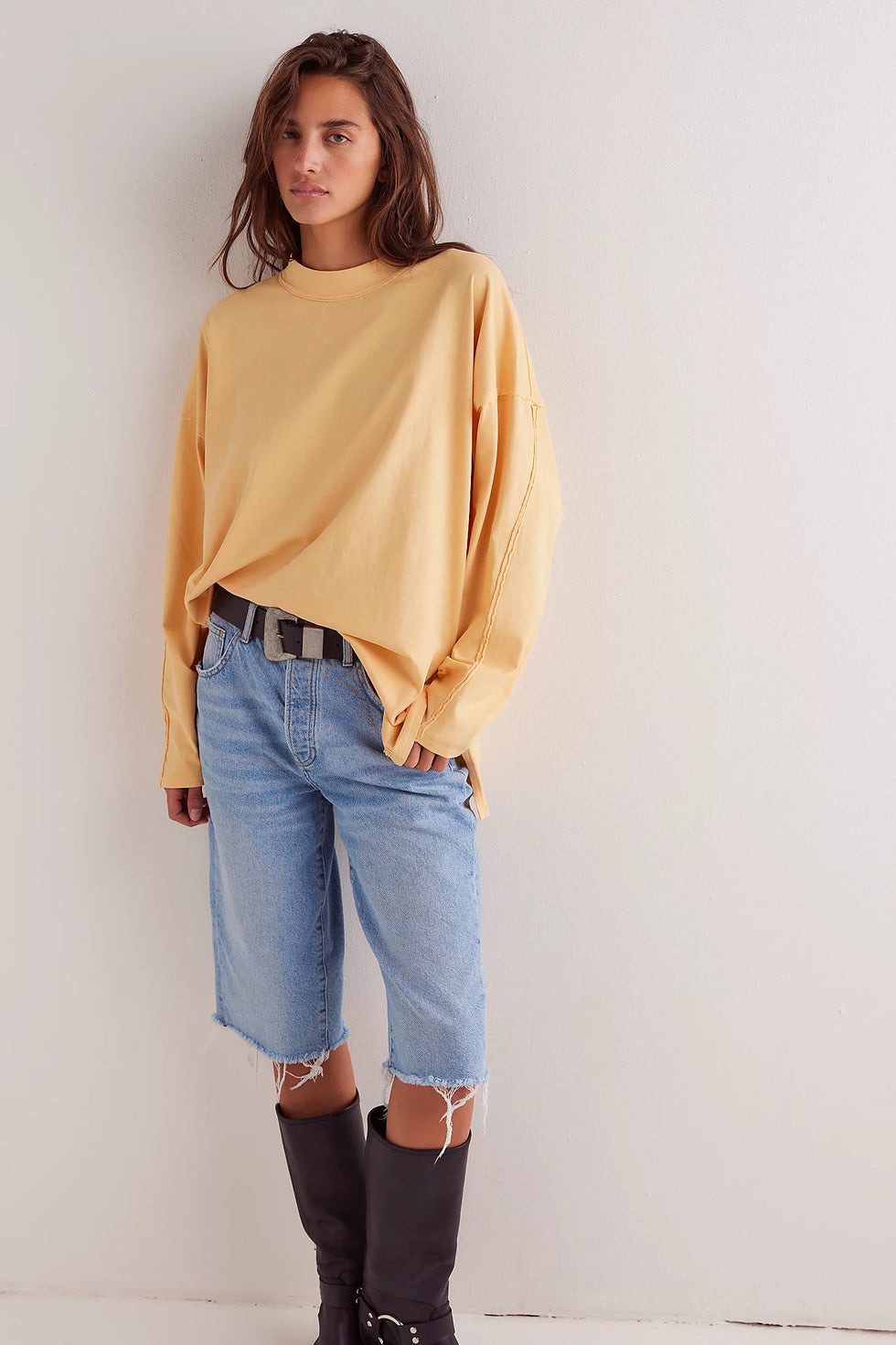 Free People - Heater Tee | Flax