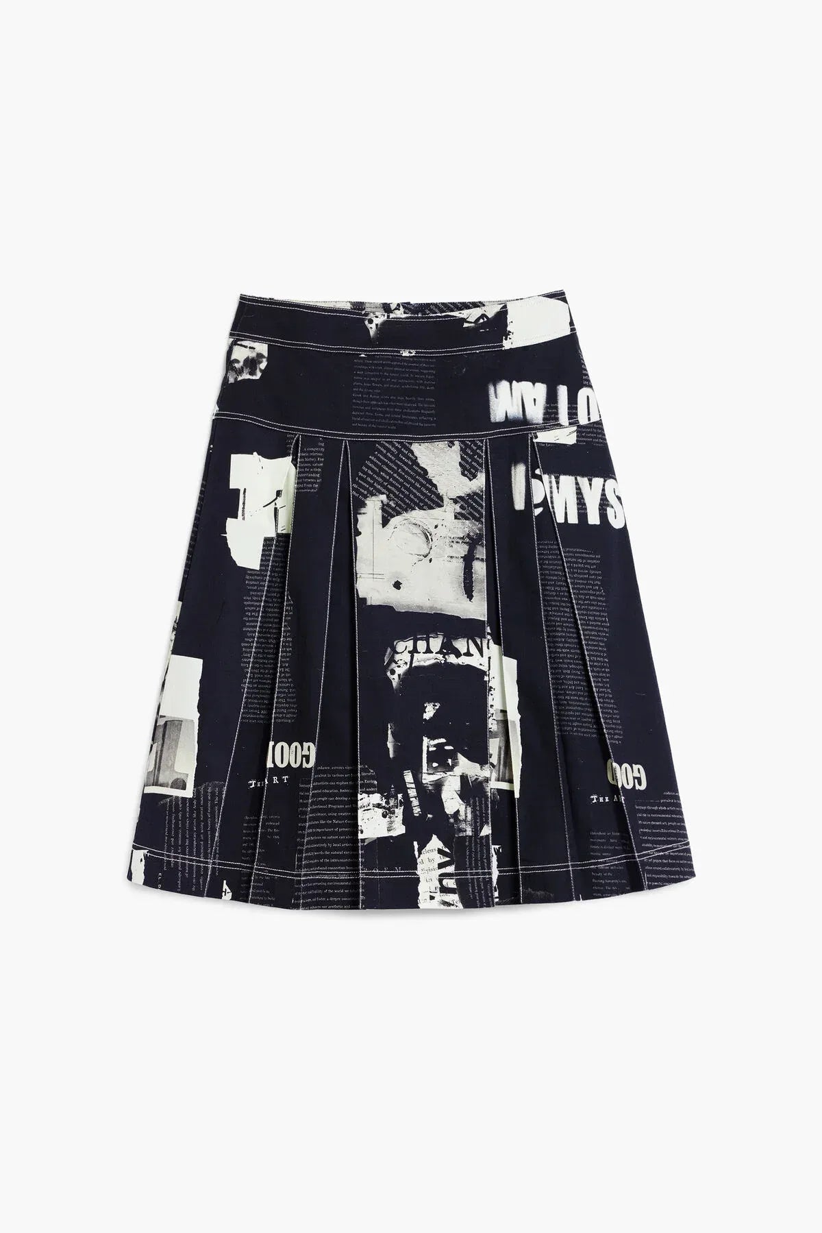 Desigual - Newspaper Skirt - Torso