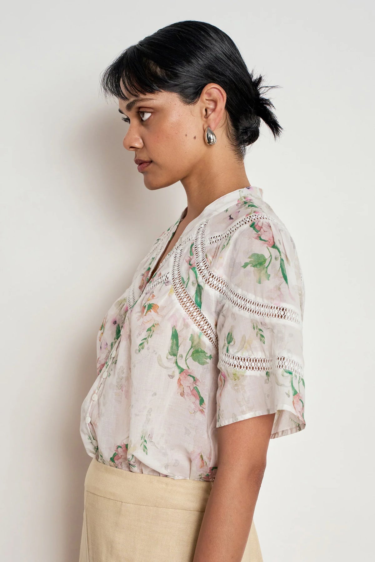 Zoe Kratzmann - Pulse Top | Painterly Bloom