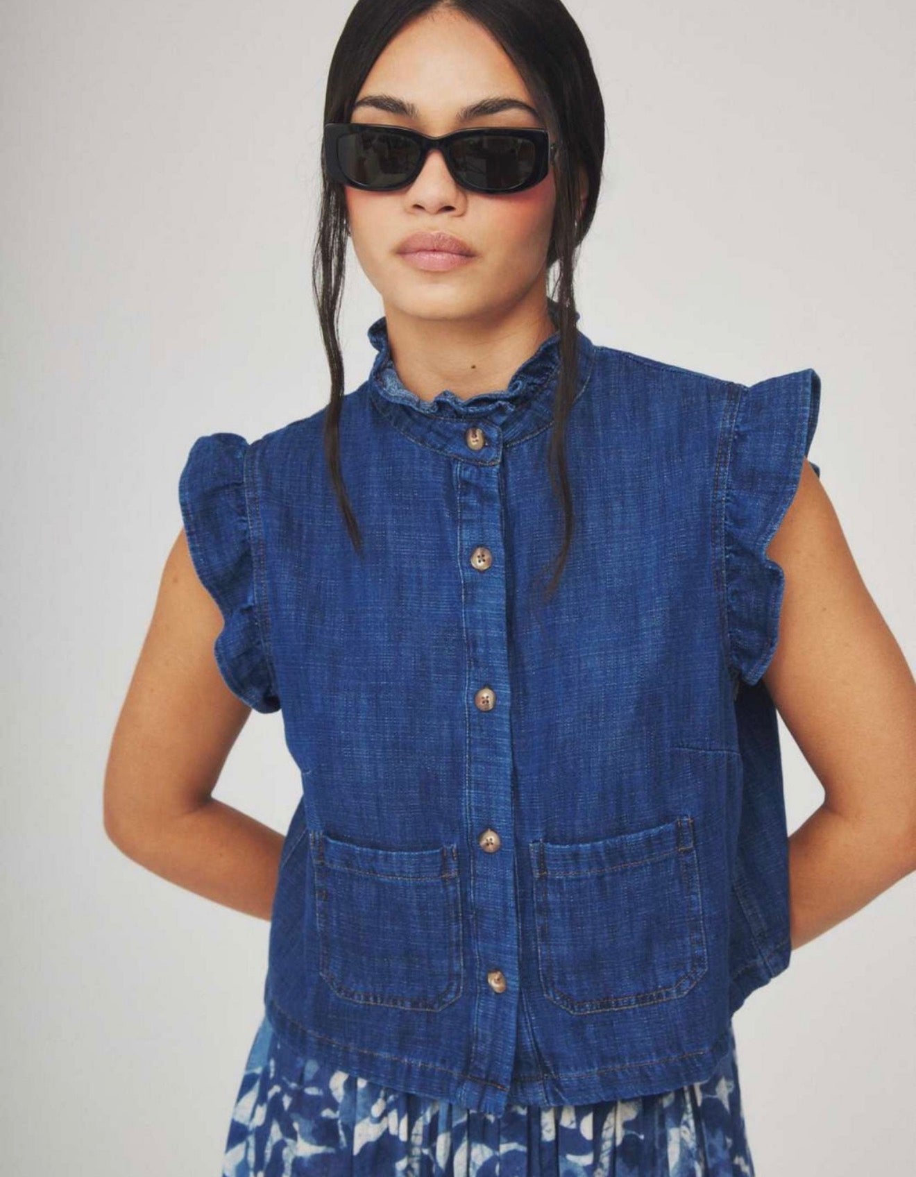 Louizon - Perel Chemise | Stone
