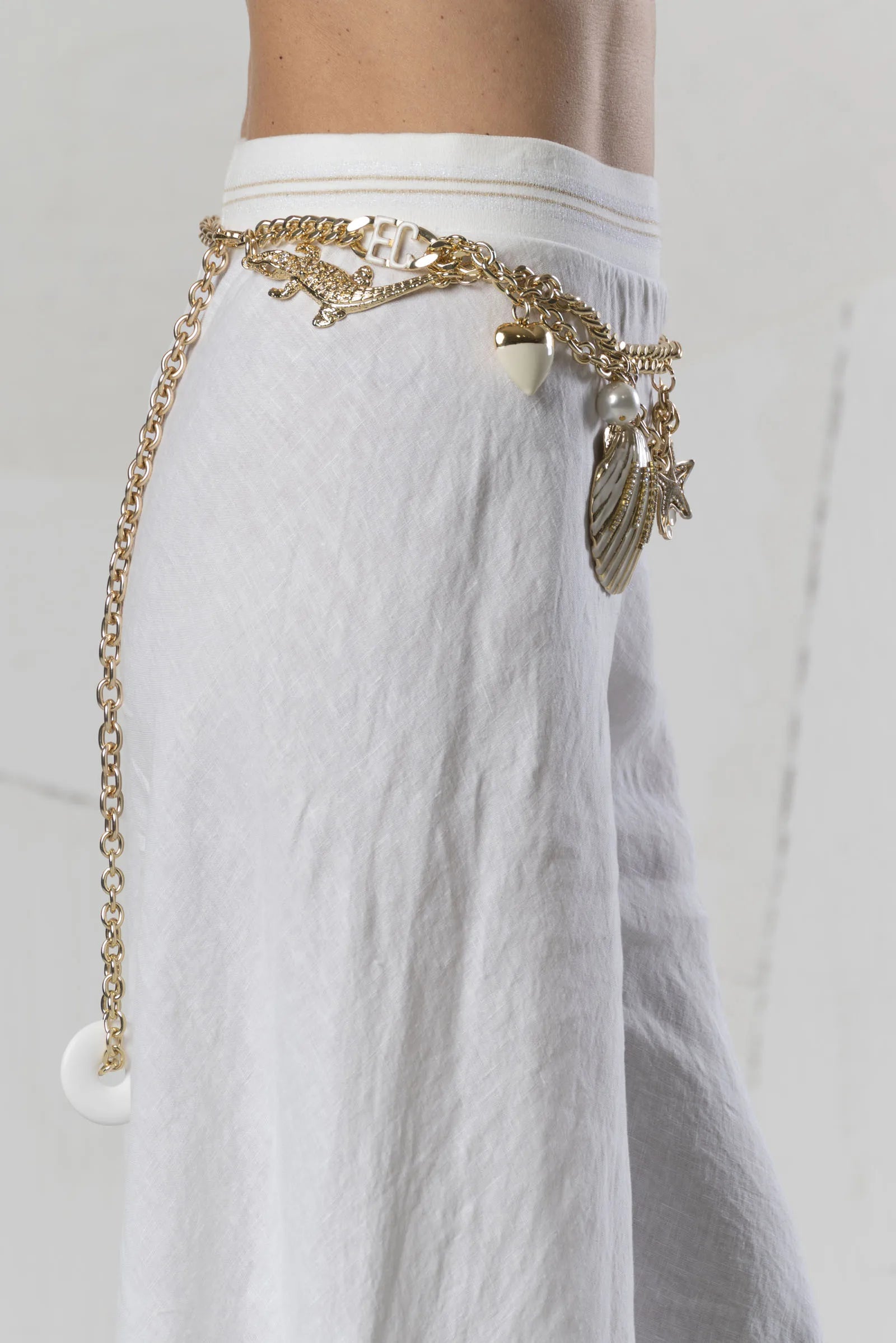 Elisa Cavaletti - Gold Marine Charm Belt