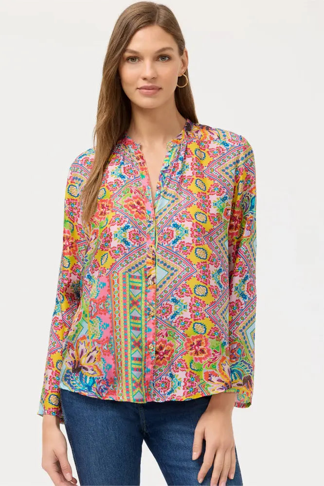 Johnny Was - Heaven Button Up