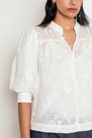 Zoe Kratzmann - Poise Top | Porcelain