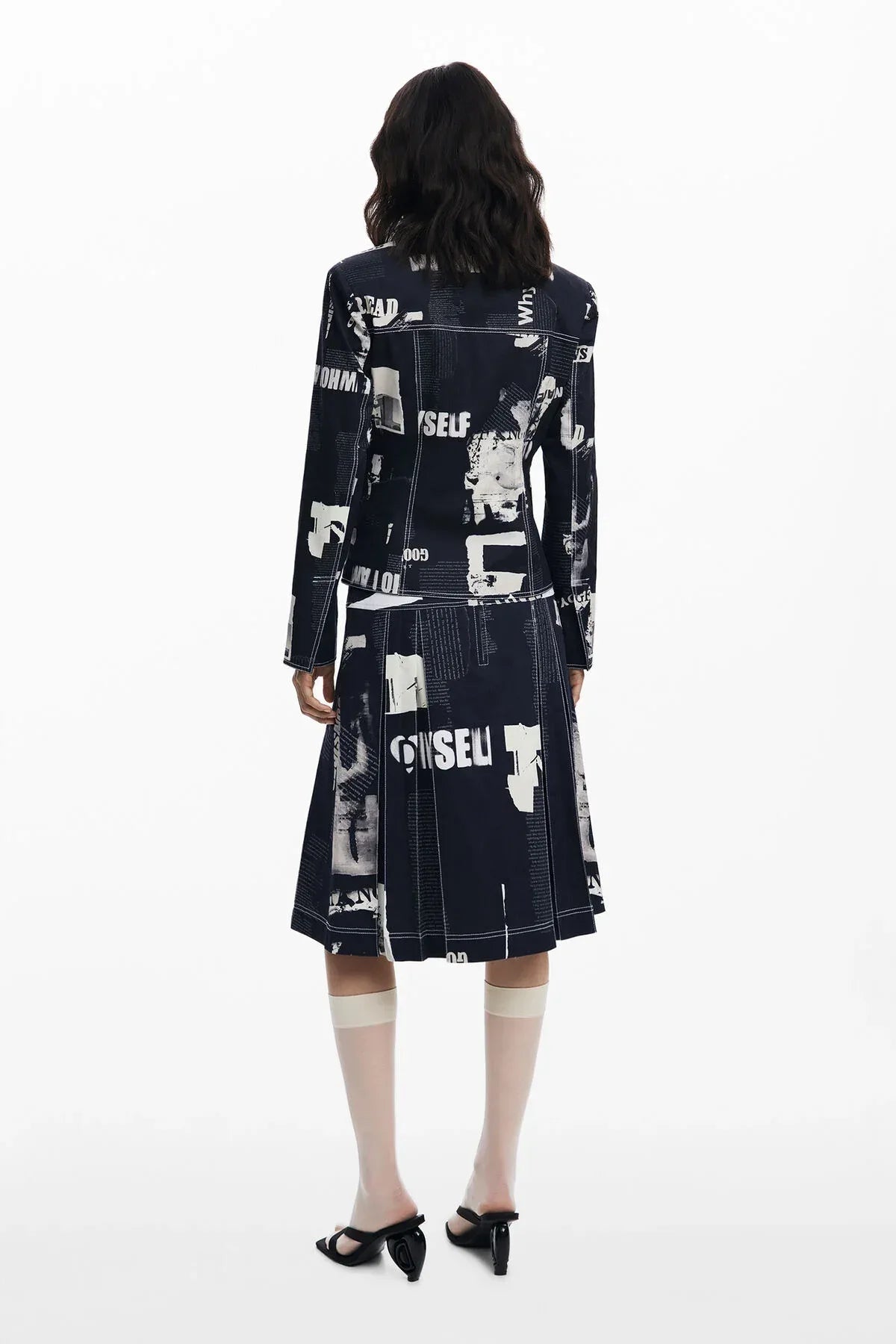 Desigual - Newspaper Skirt - Torso