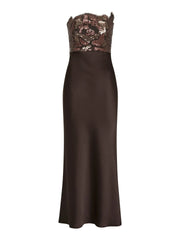 Moss and Spy - Iman Satin Gown - Torso
