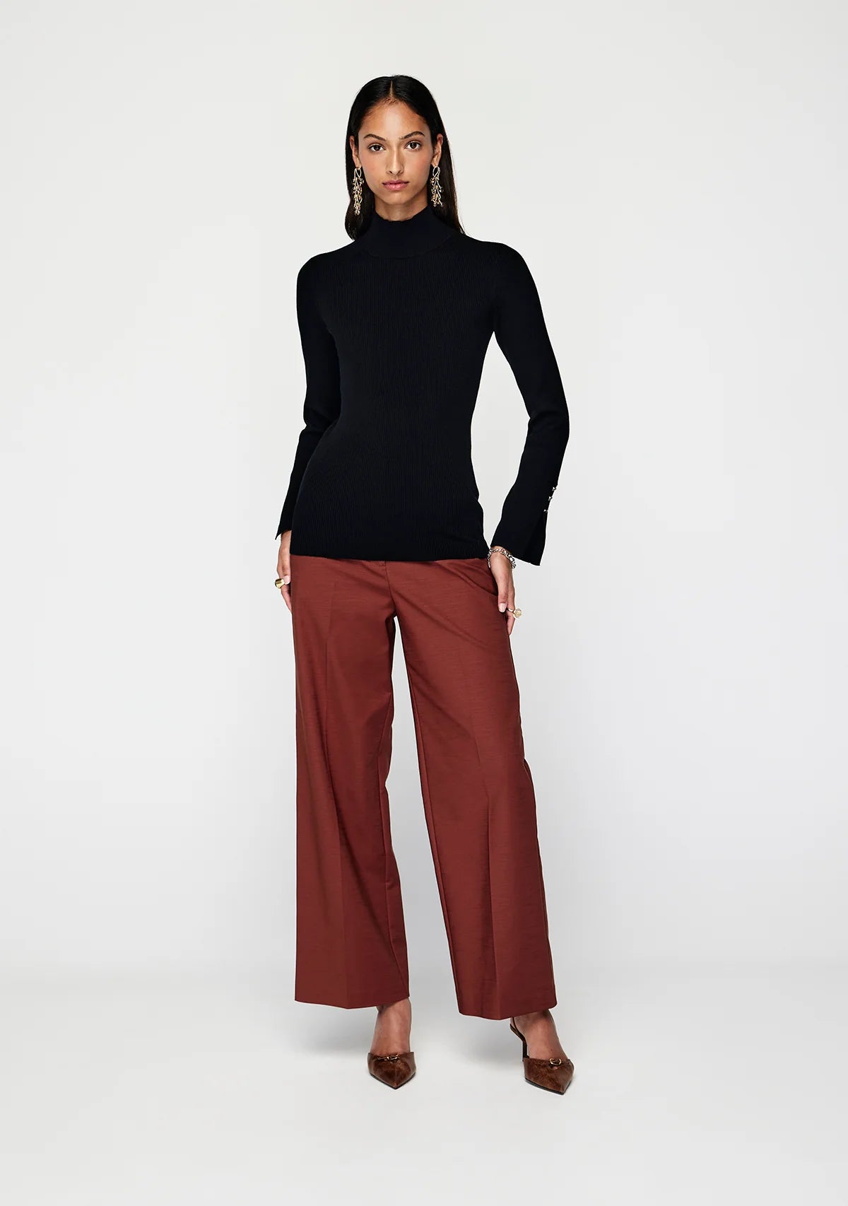 Mos the Label - Vela Knit Top | Black