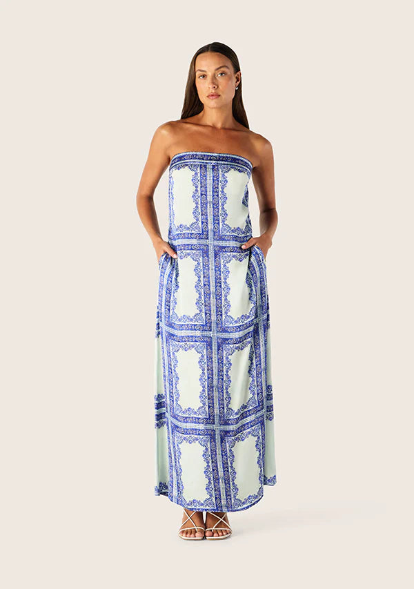 Mos the Label - Jordi Strapless Midi Dress