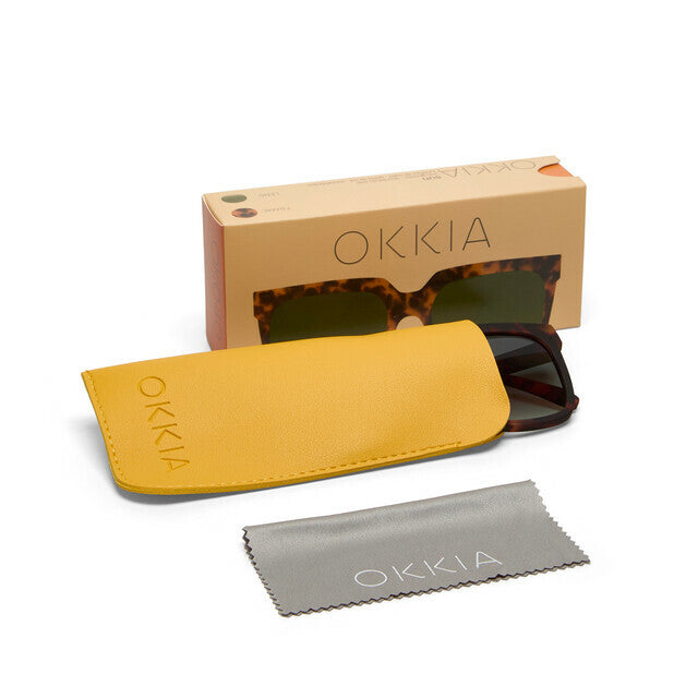 Okkia - Roma | Classic Havana Green Lenses