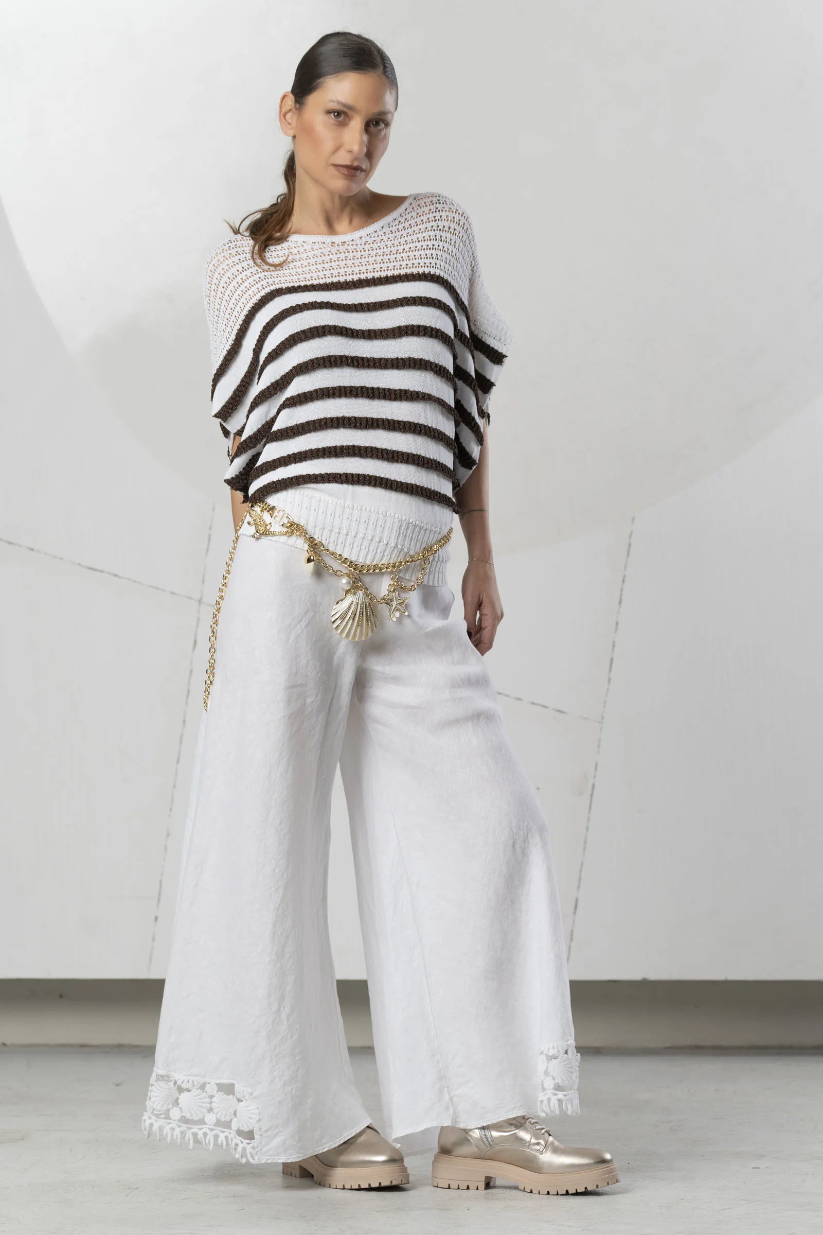 Elisa Cavaletti - Gold Marine Charm Belt