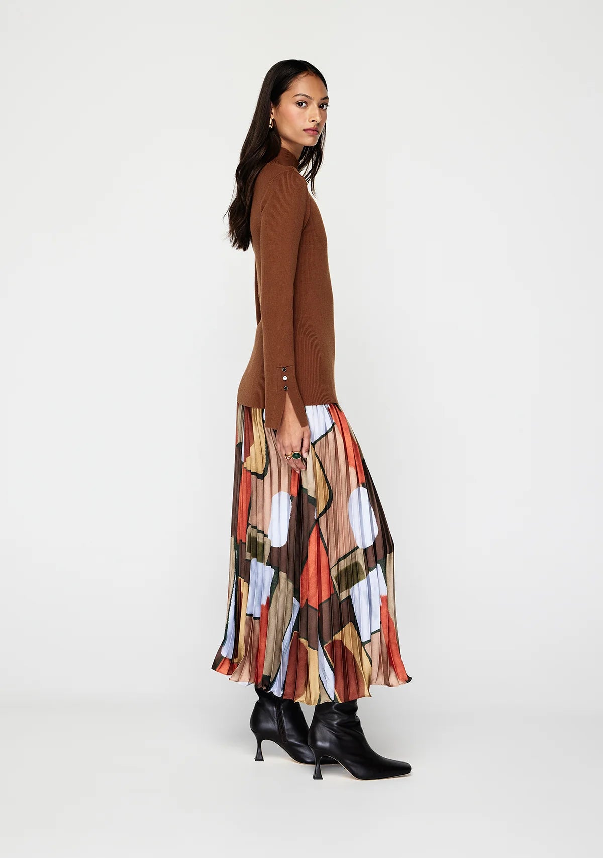 Mos the Label - Vela Knit Top | Chocolate