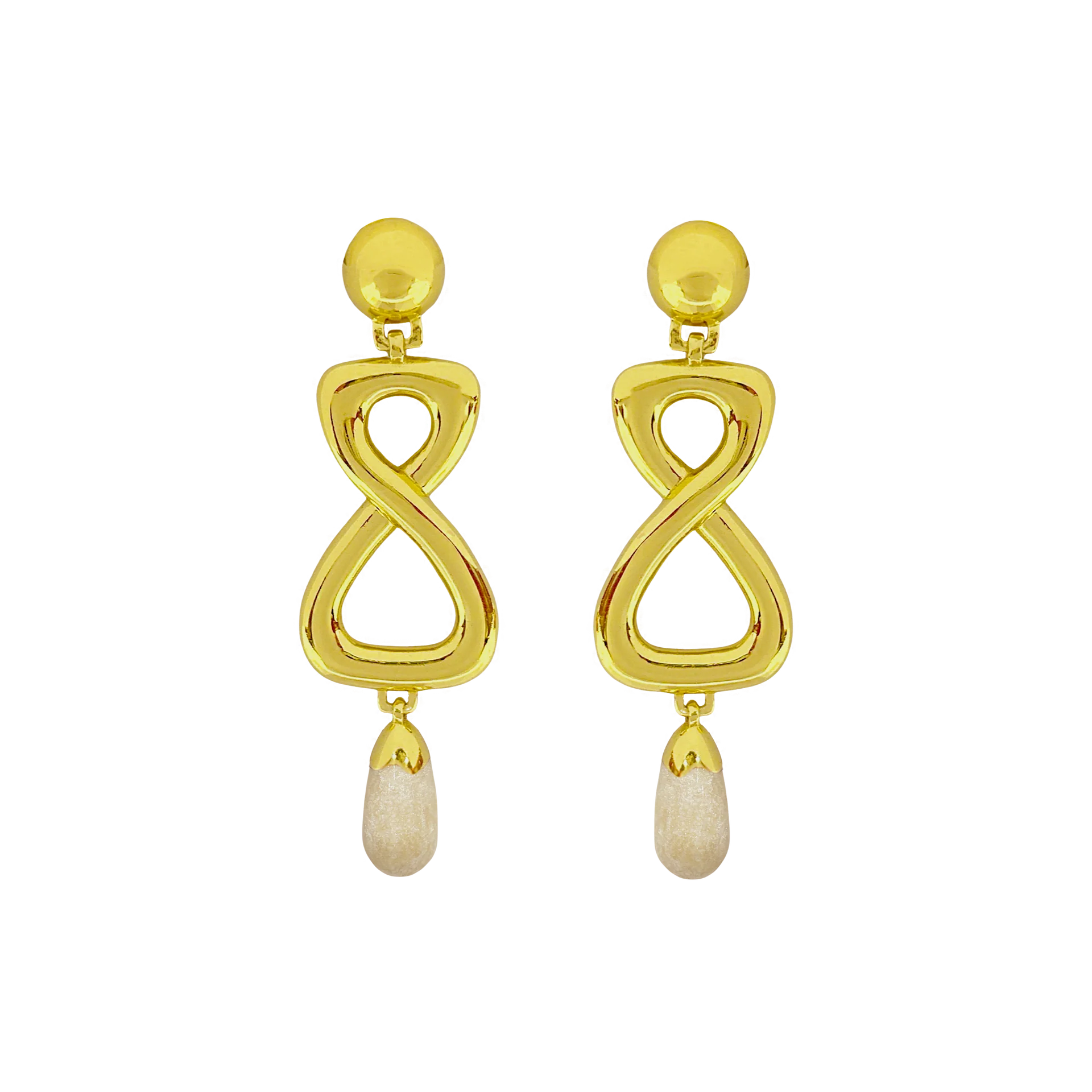 Mountain and Moon - Manhattan Earring | Gold