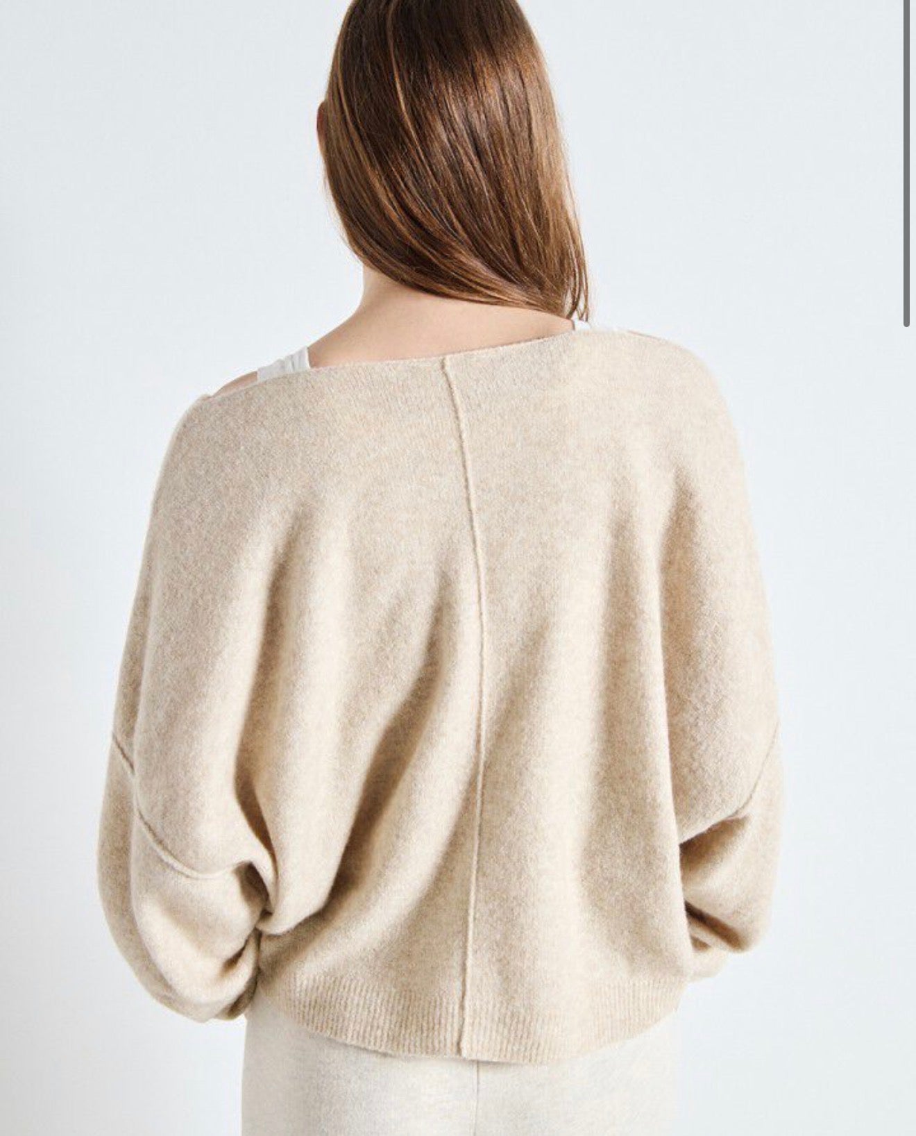 American Vintage - Damsville Sweater | Sand Melange