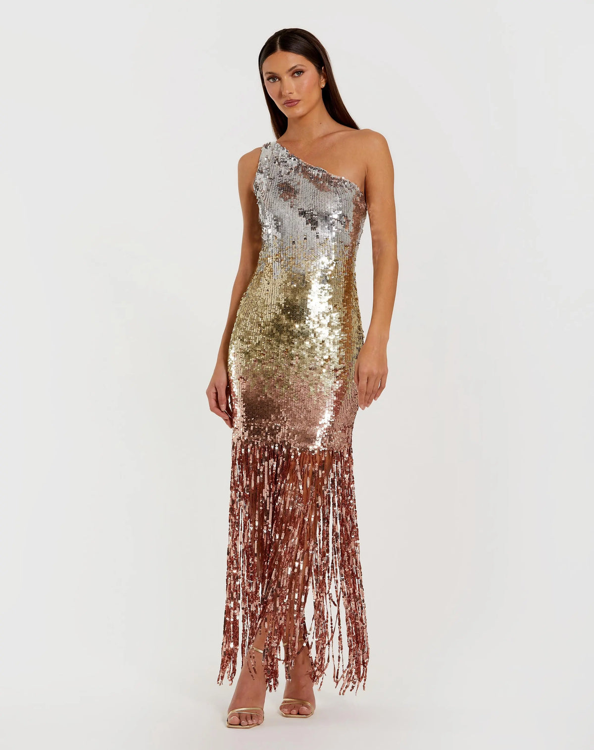 Mac Duggal - Ombré Sequin Dress