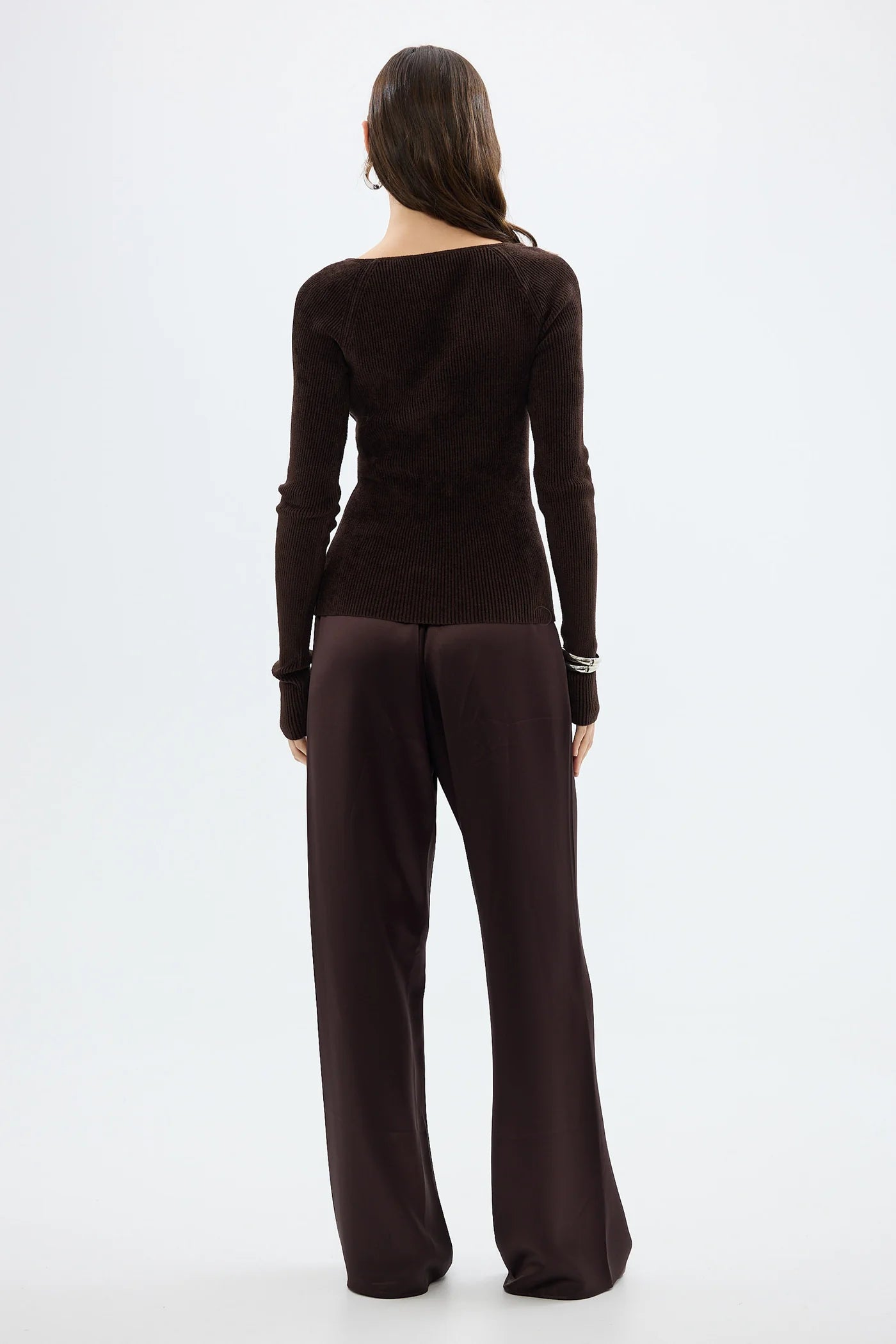 Bubish - Hazel Velour Top - Chocolate
