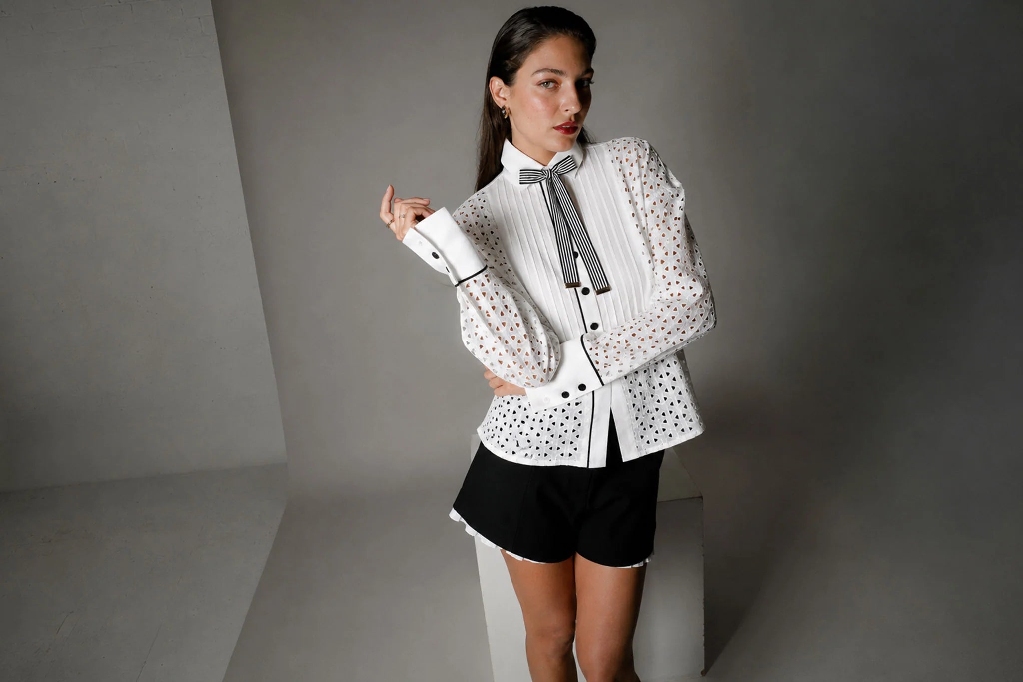 Realm Origin - Plisse Shirt