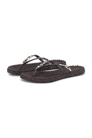 Ilse Jacobsen Thongs - Brown Panthera