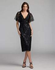 Mac Duggal - Sequin Butterfly Sequin Dress