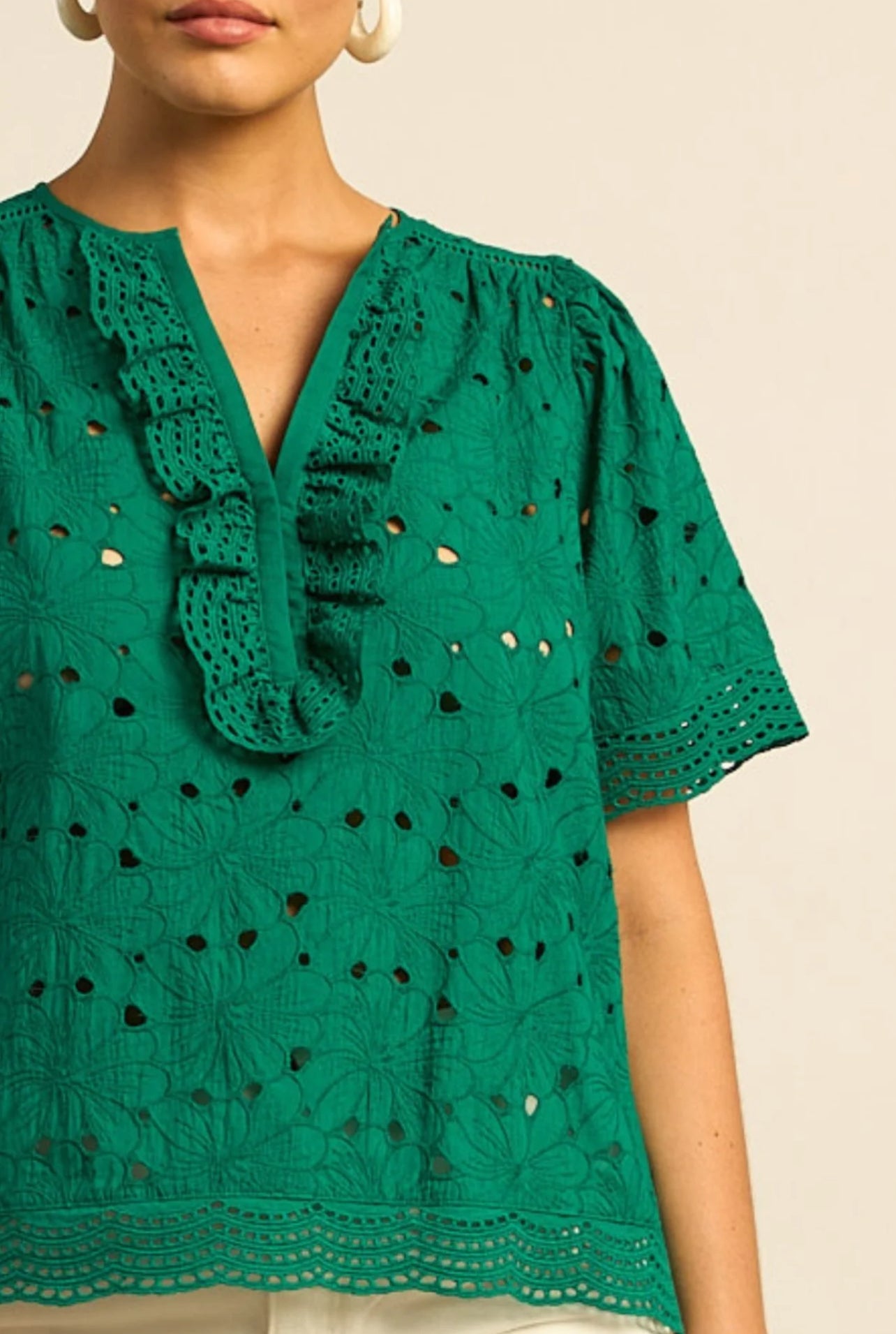 Zoe Kratzmann - Vantage Top | Emerald