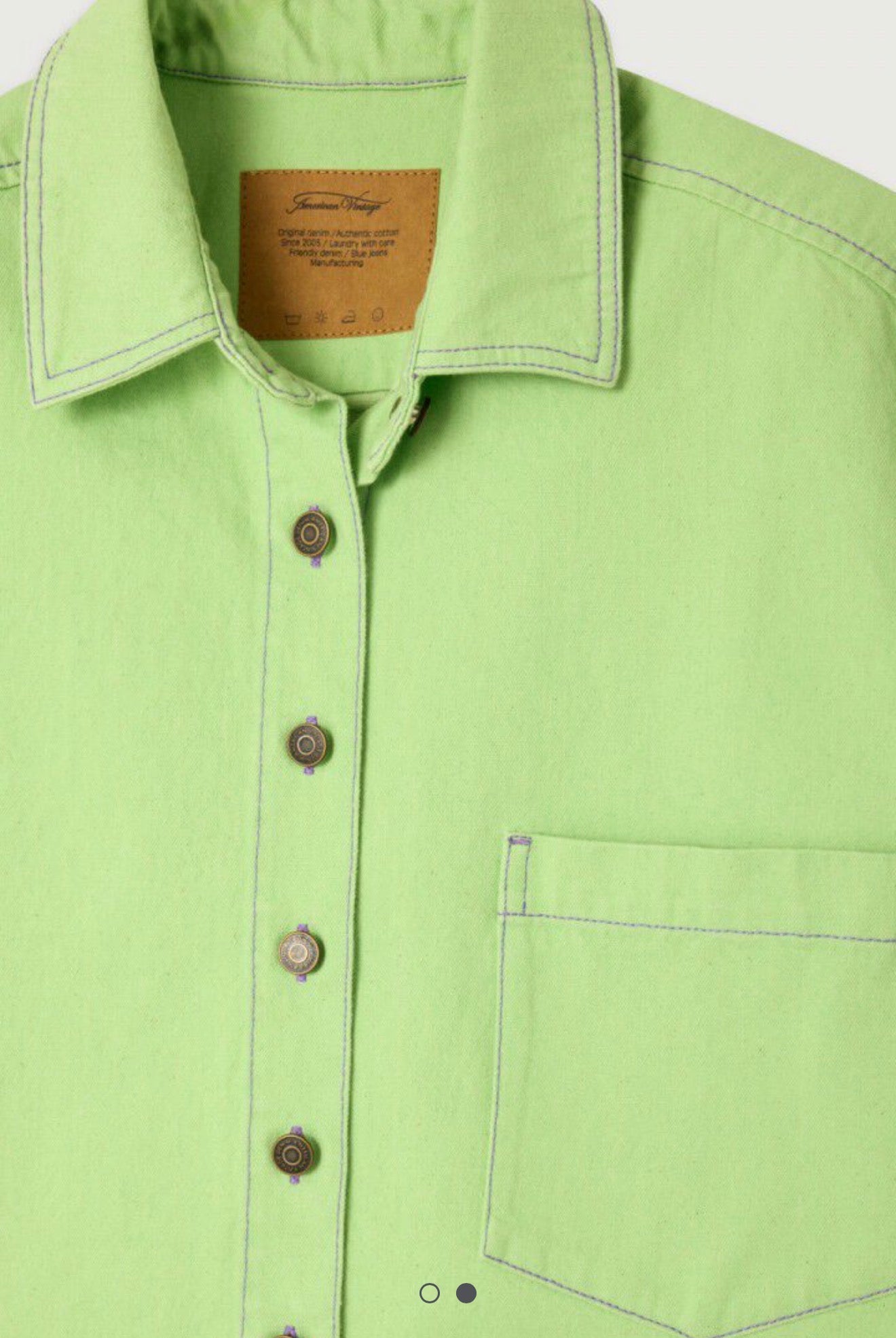 American Vintage - Greybay Shirt | Chrysalis | Gre09