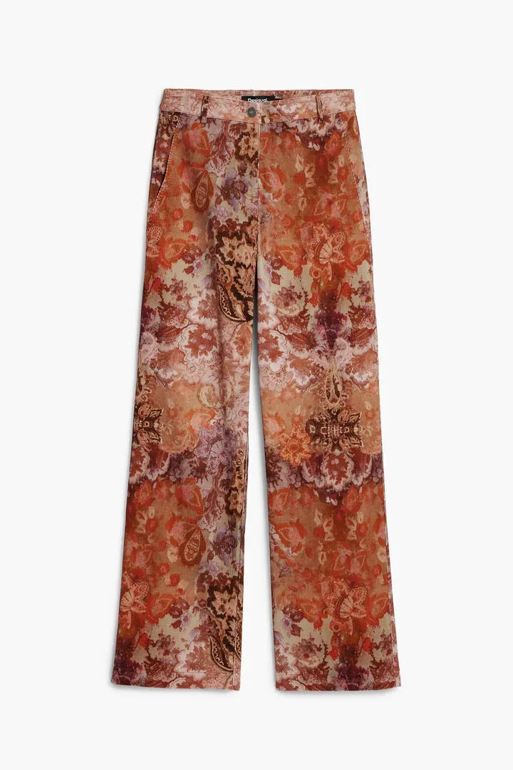 Desigual  -  Romantica Corduroy Pant - Torso