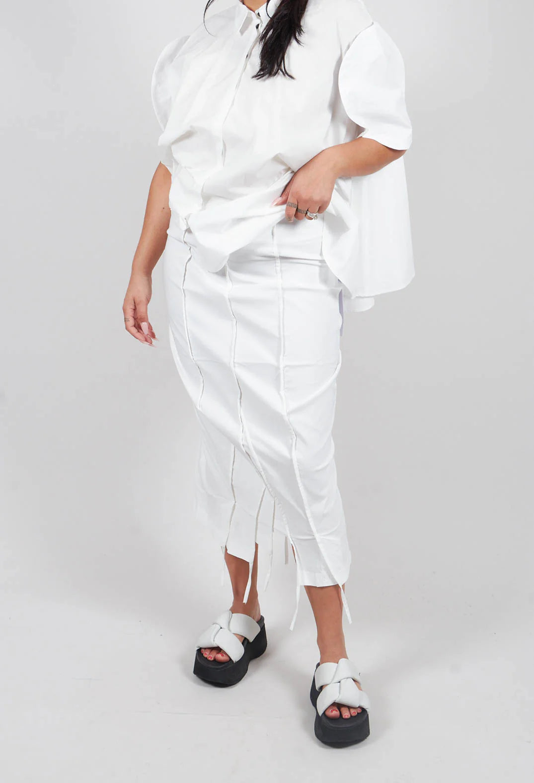 Rundholz - Stretch Panelled Skirt