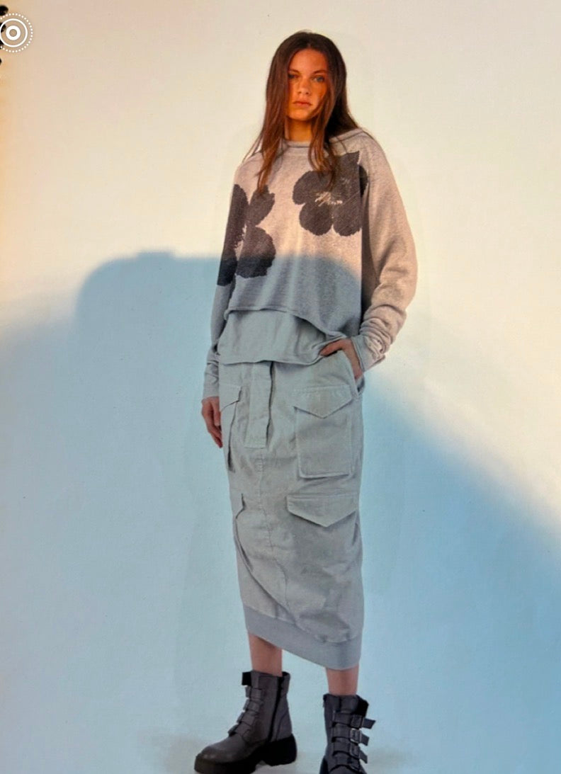 Rundholz - Utility Pencil Skirt | Light Grey