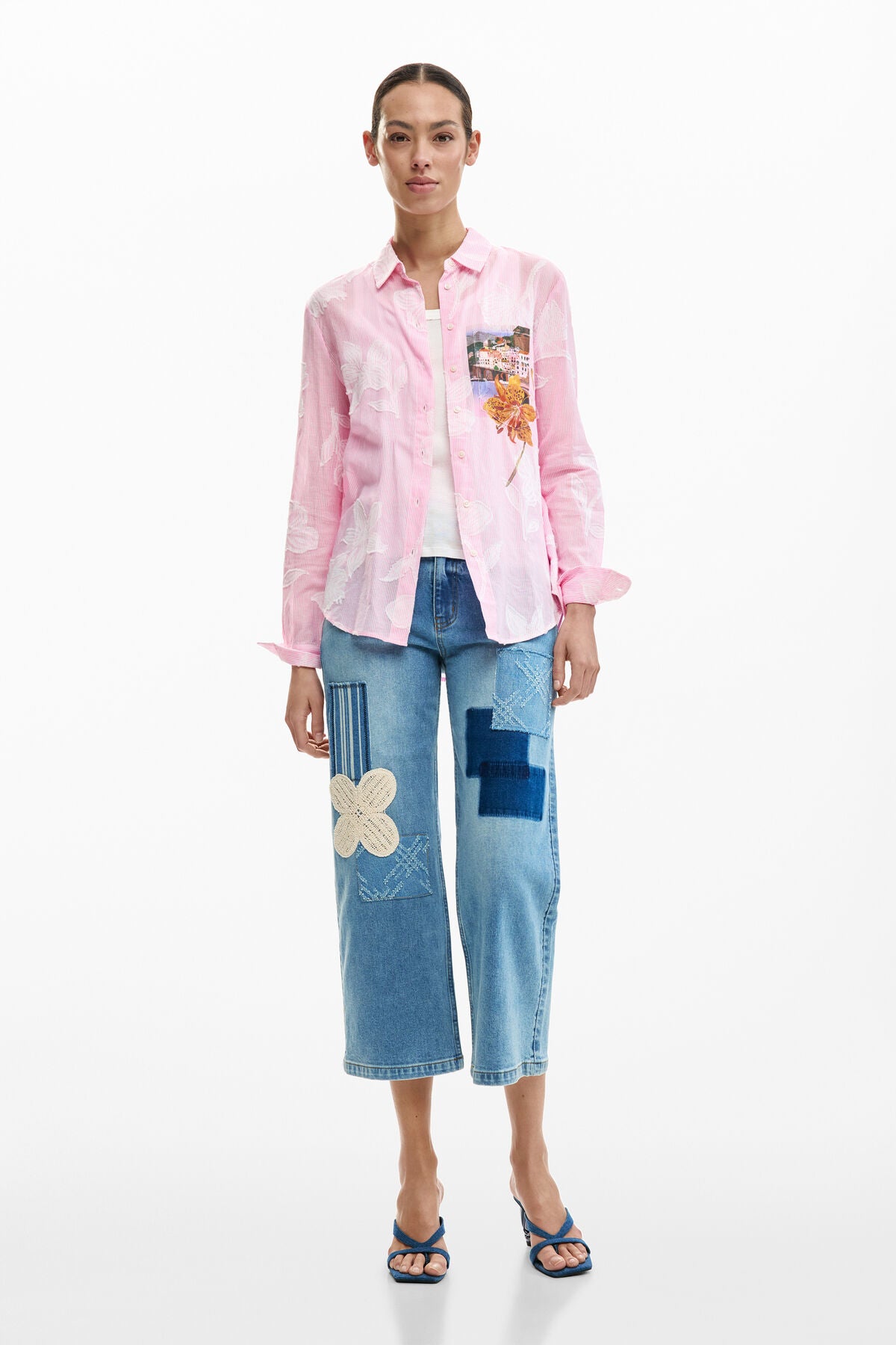 Desigual - PinkJac Shirt