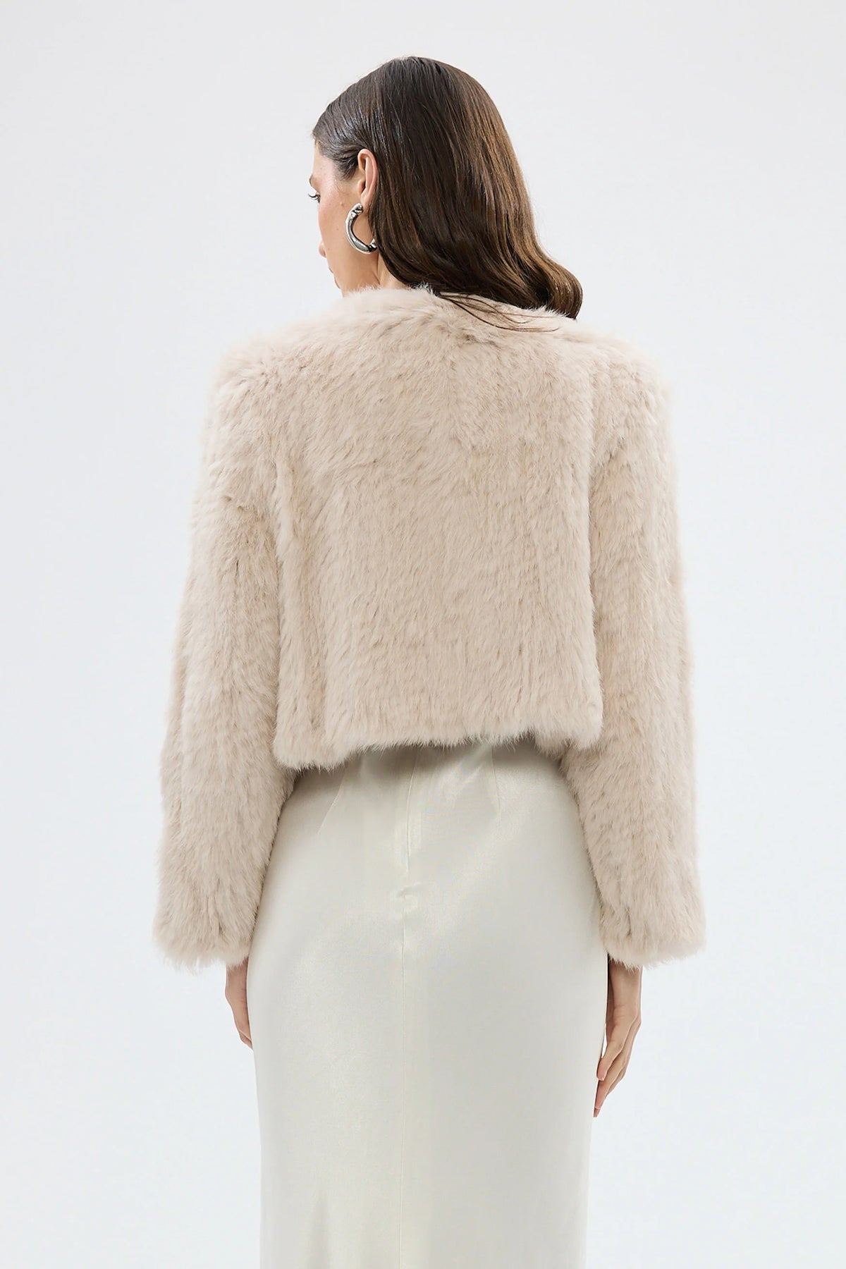Bubish - Lola Crop Fur | Stone