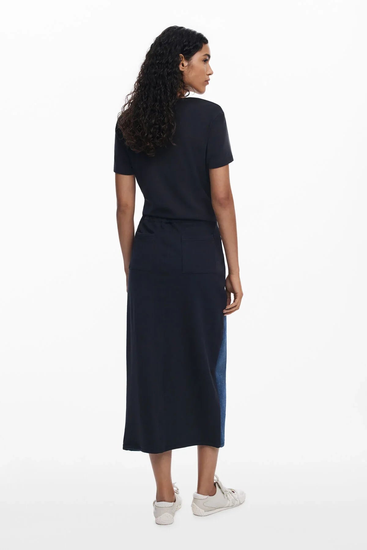 Desigual - Twisted Denim Skirt - Torso