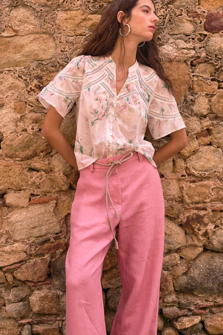 Zoe Kratzmann - Pulse Top | Painterly Bloom