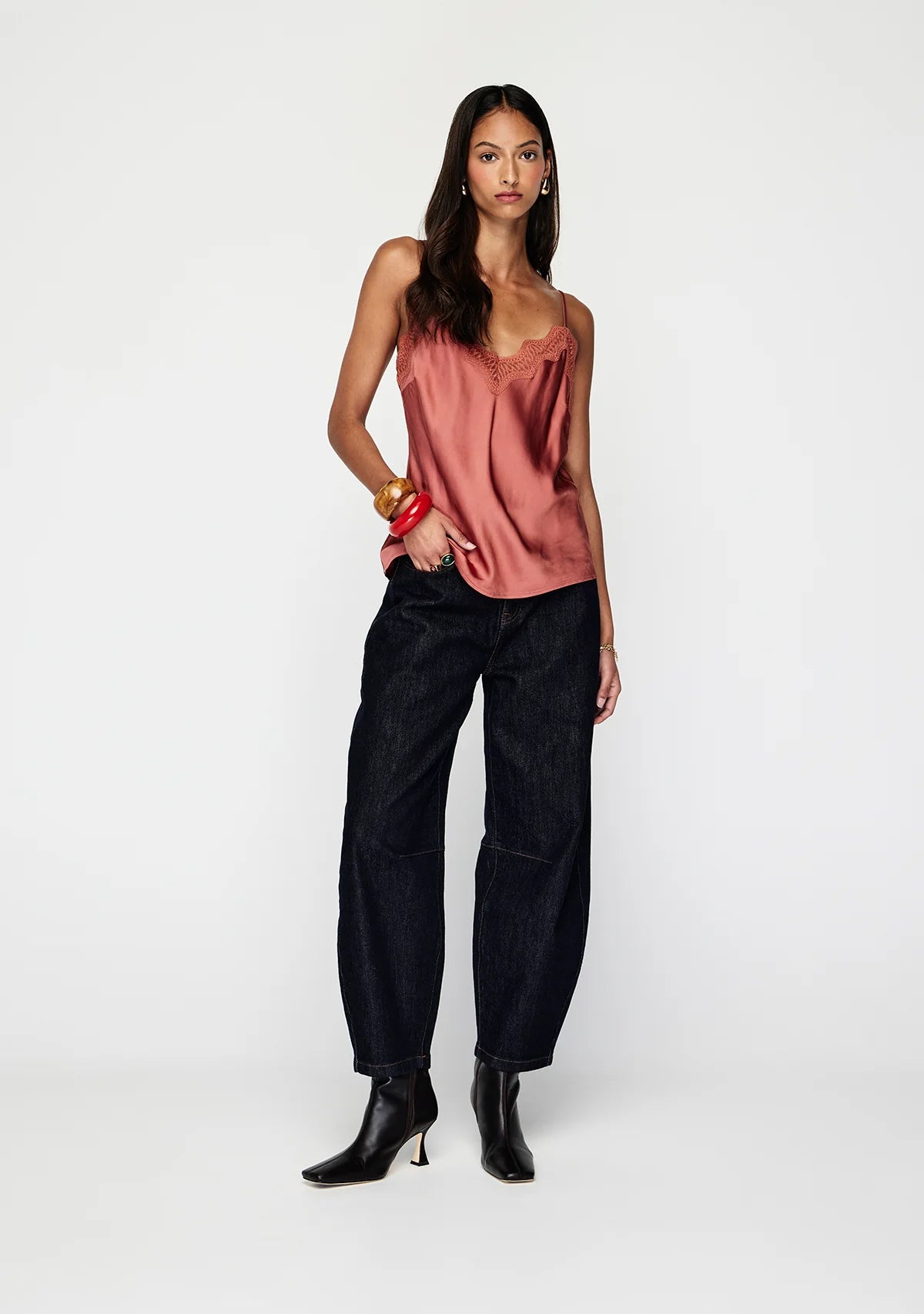 Mos the Label - Suri Cami Top | Cranberry