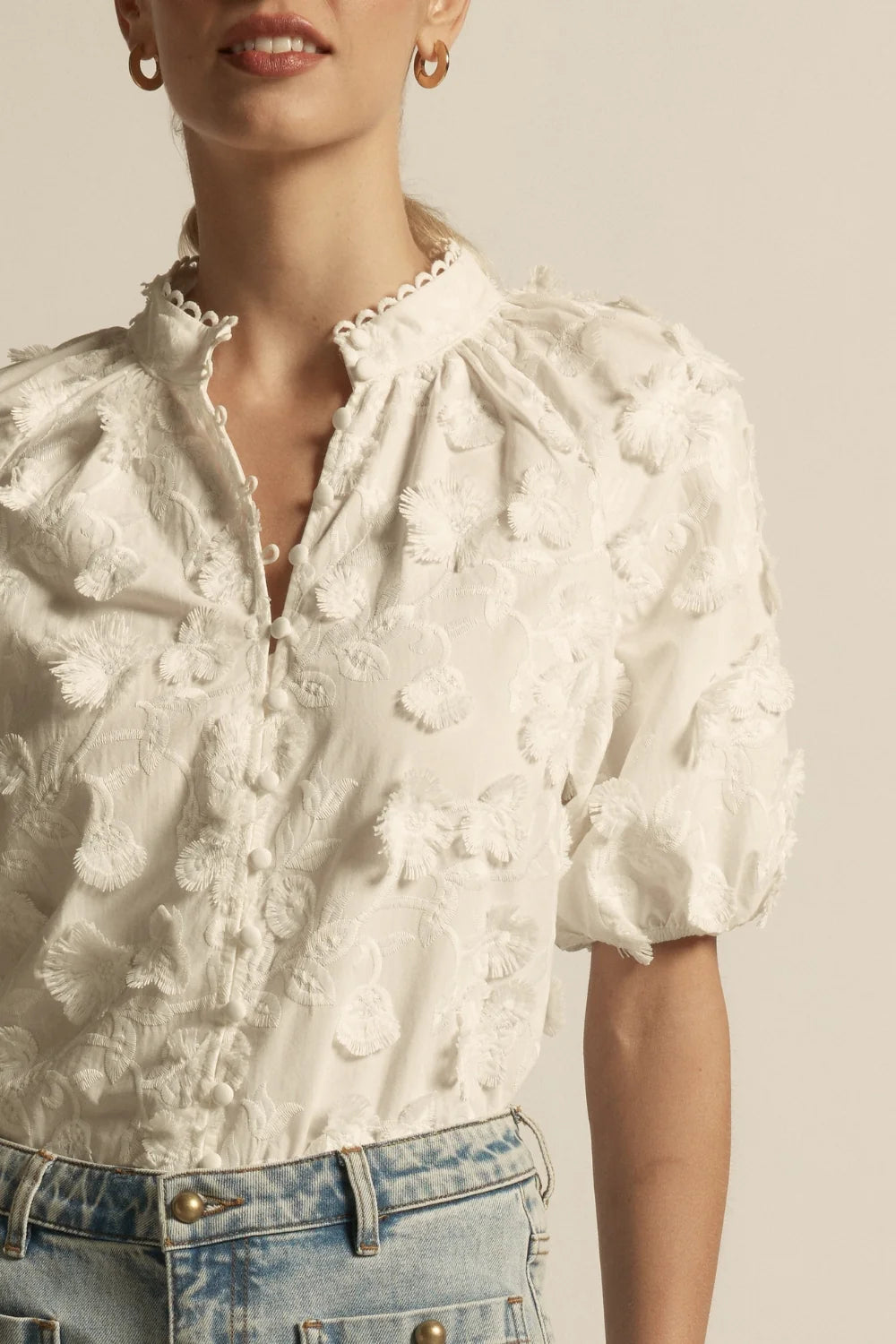 Zoe Kratzmann - Solstice Top | Porcelain Brodie