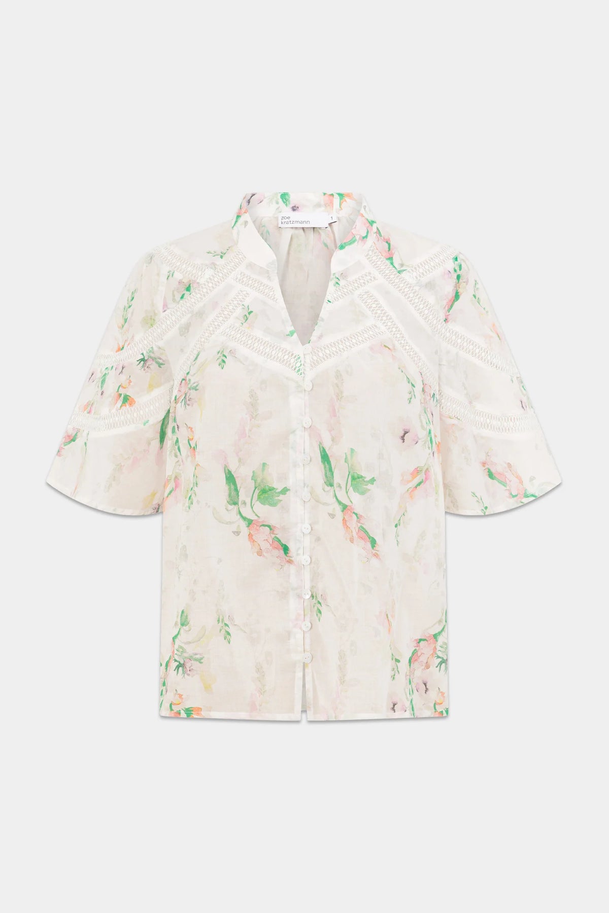 Zoe Kratzmann - Pulse Top | Painterly Bloom