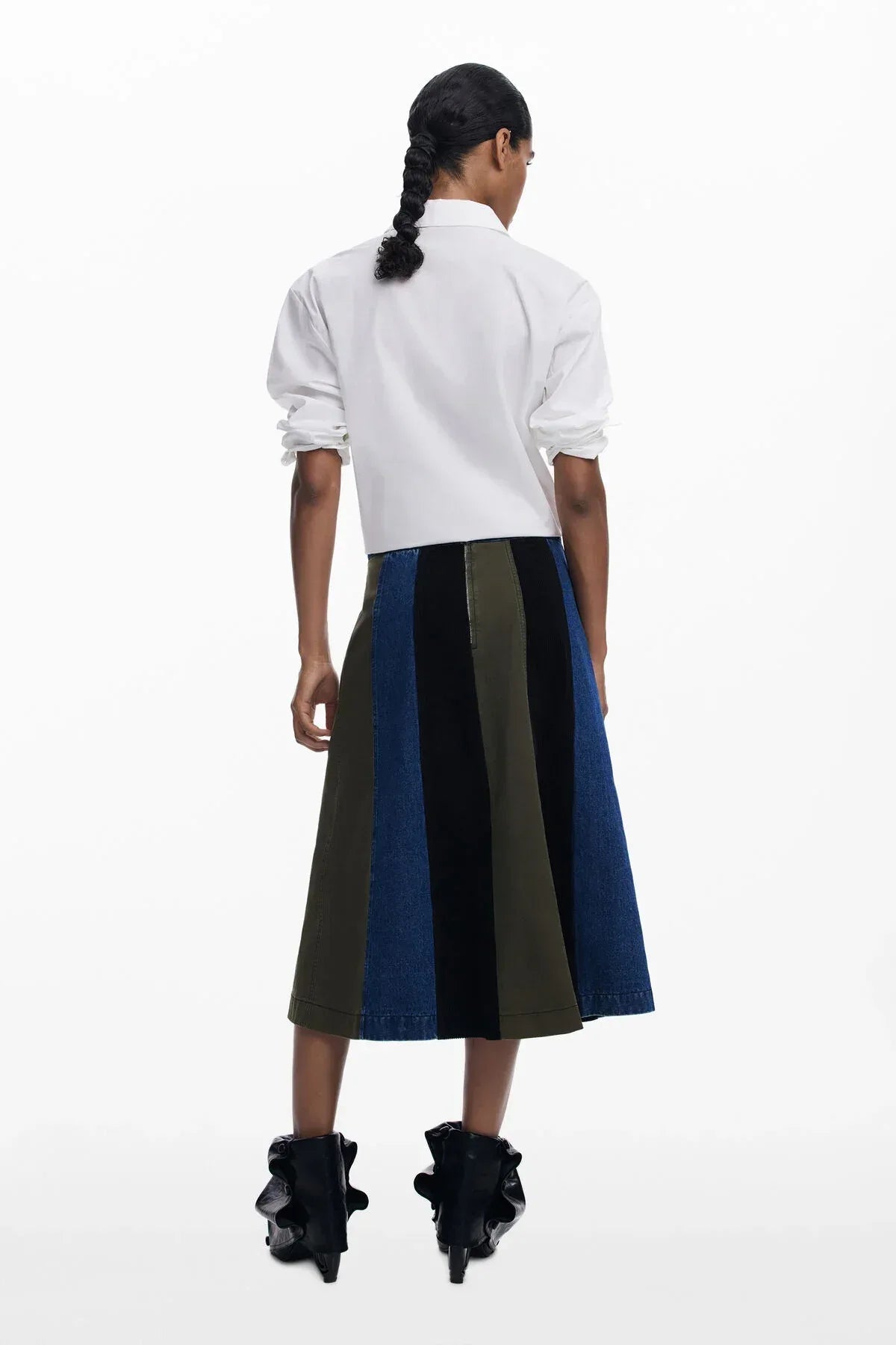 Desigual - Patches Denim Skirt - Torso