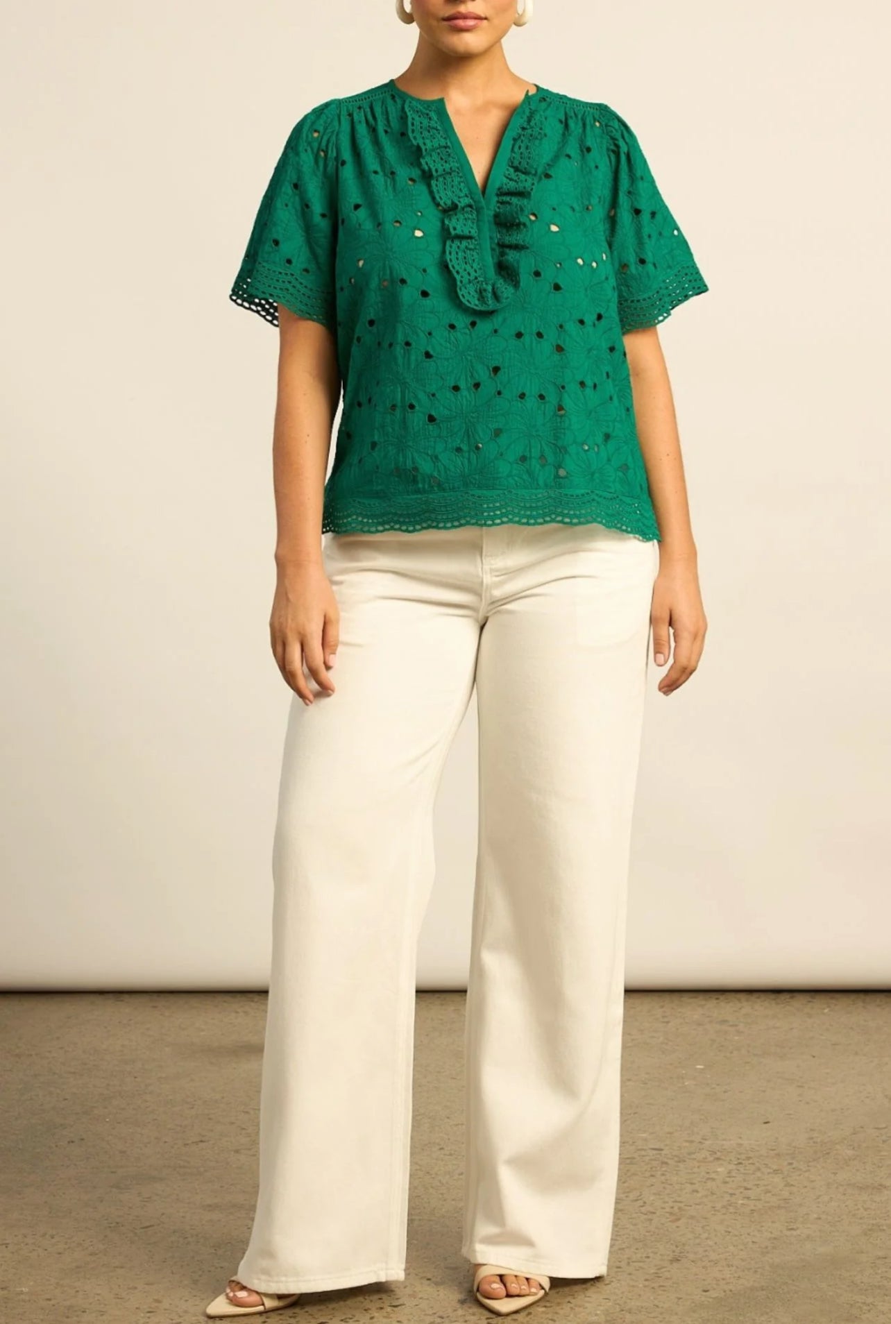 Zoe Kratzmann - Vantage Top | Emerald