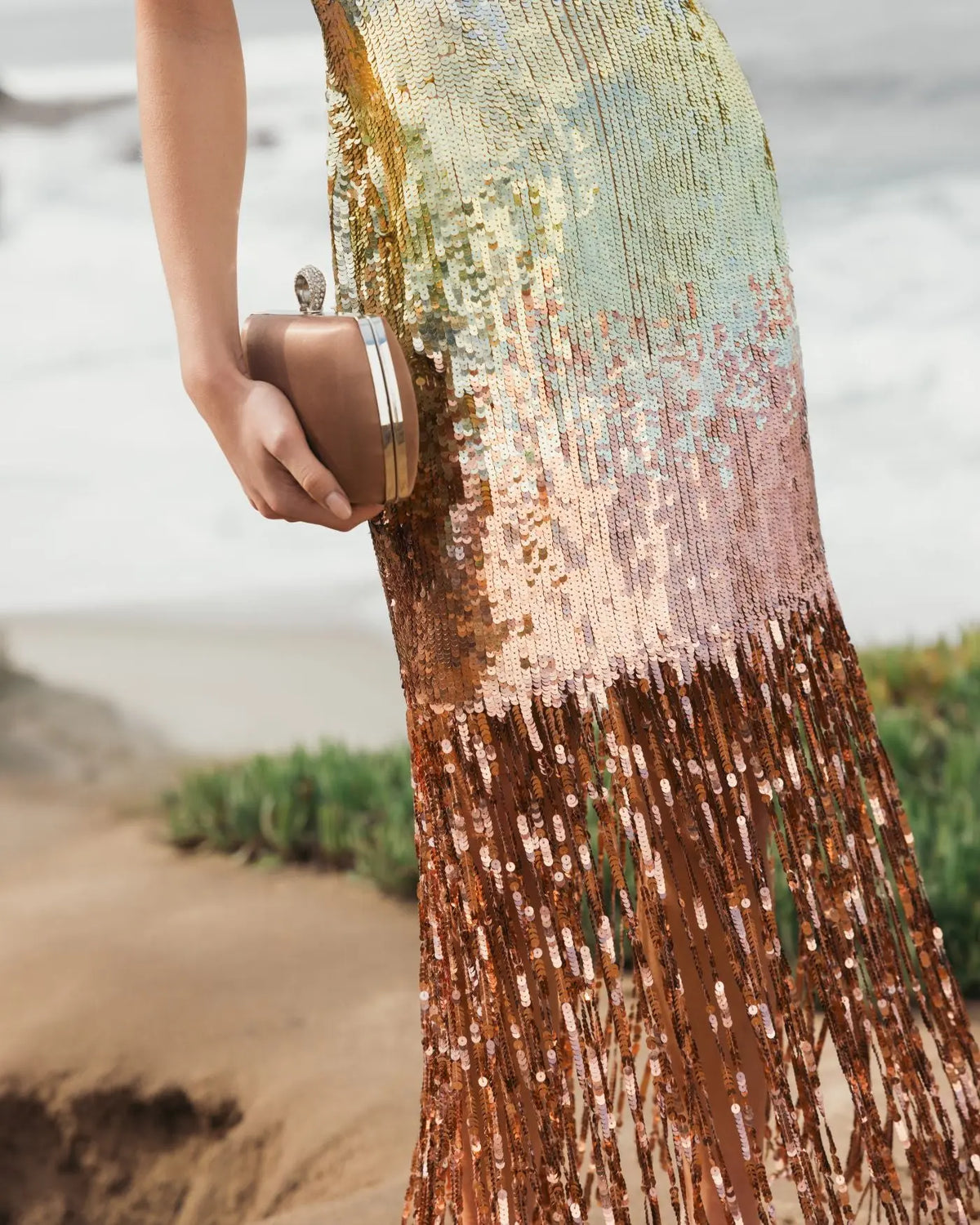 Mac Duggal - Ombré Sequin Dress