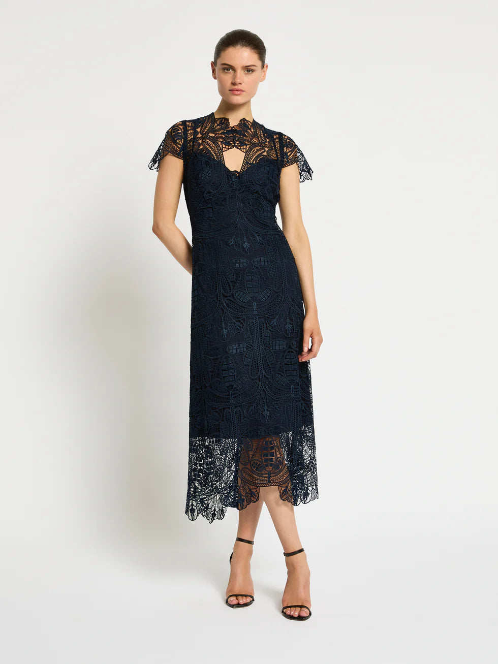Moss and Spy - Elise Midi Dress
