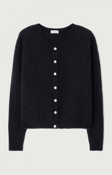 American Vintage - Vitow Cardigan VITO19E | Black