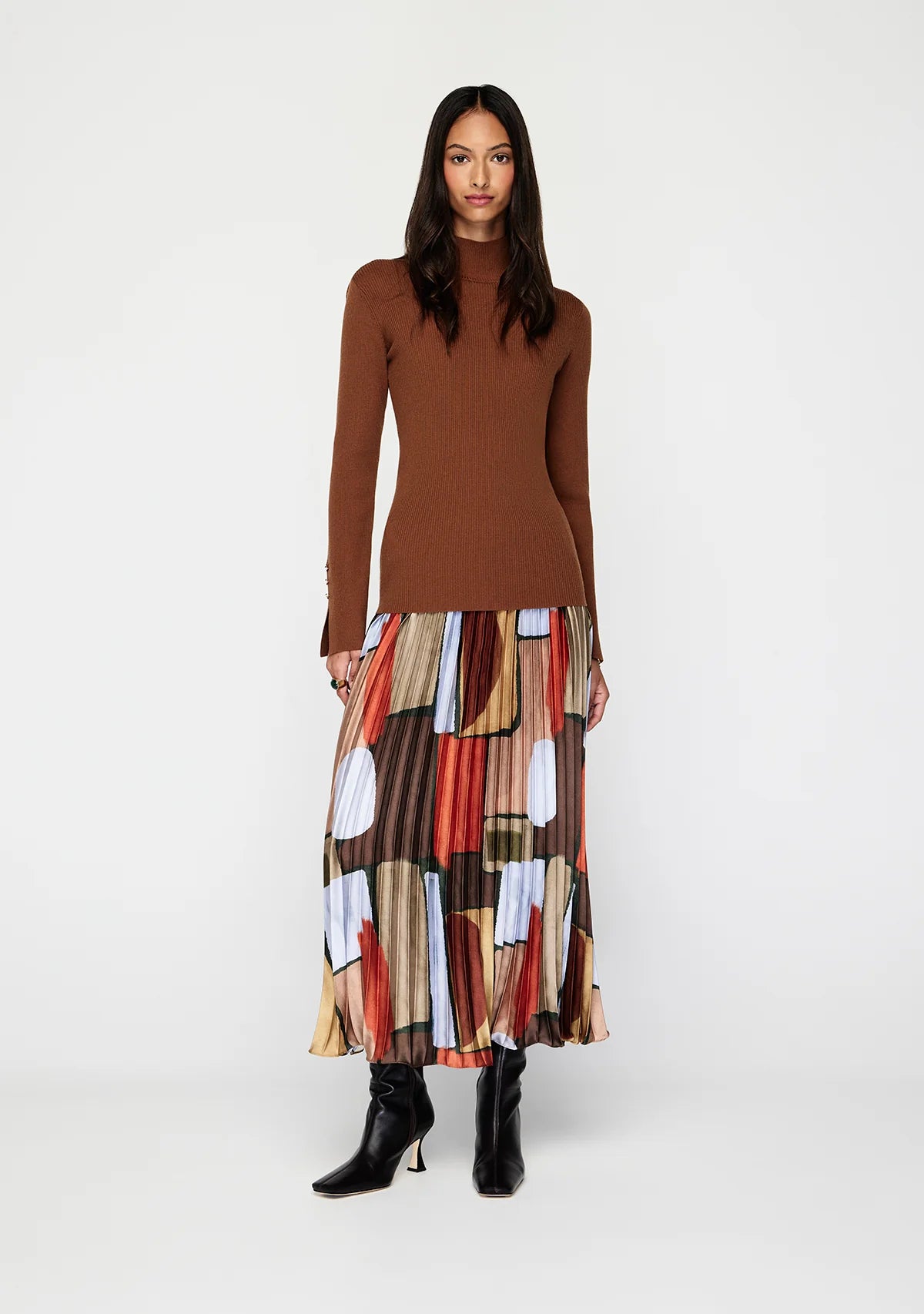 Mos the Label - Vela Knit Top | Chocolate