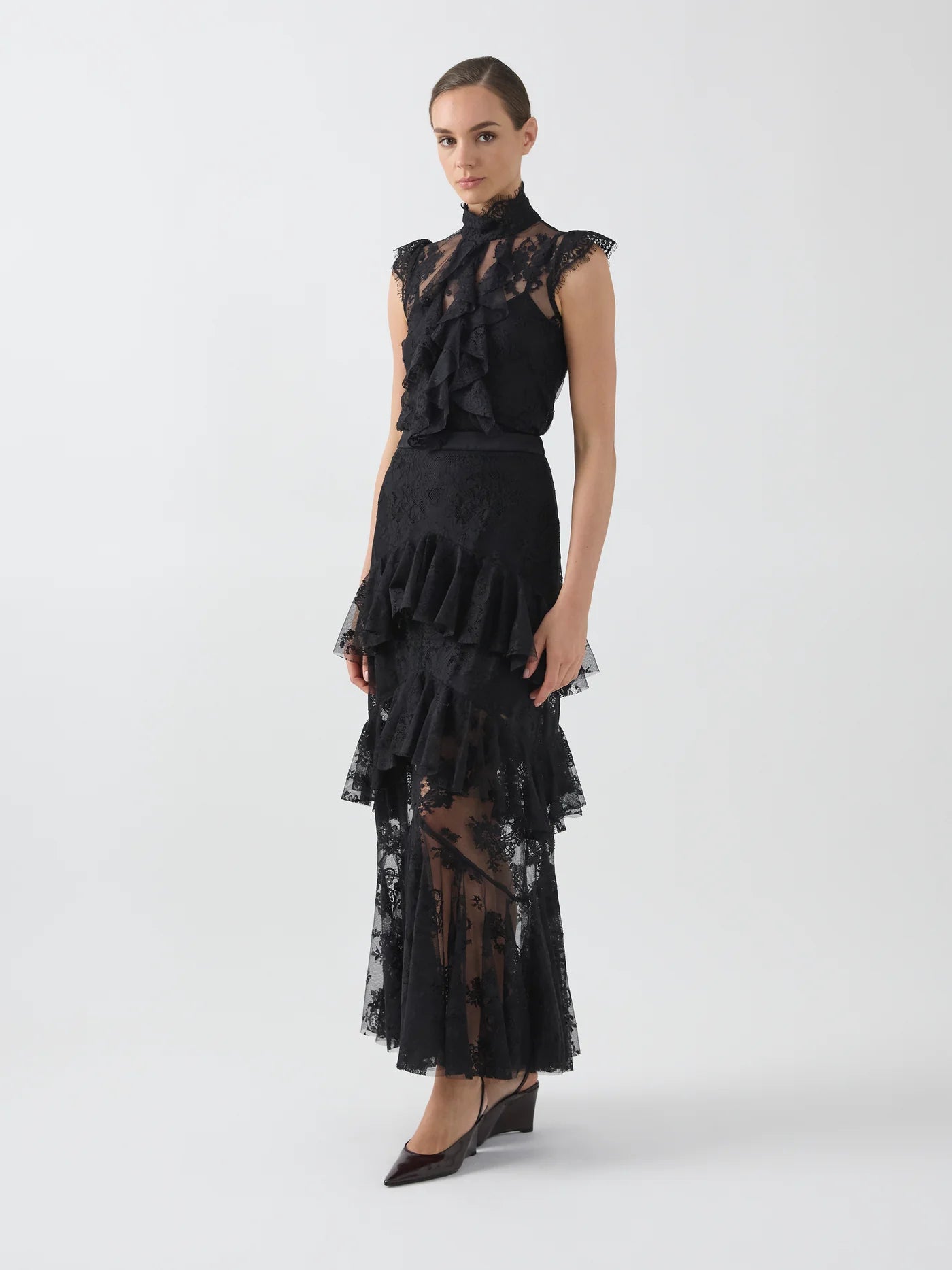 Moss and Spy - Antionette Sleeveless Top | Black