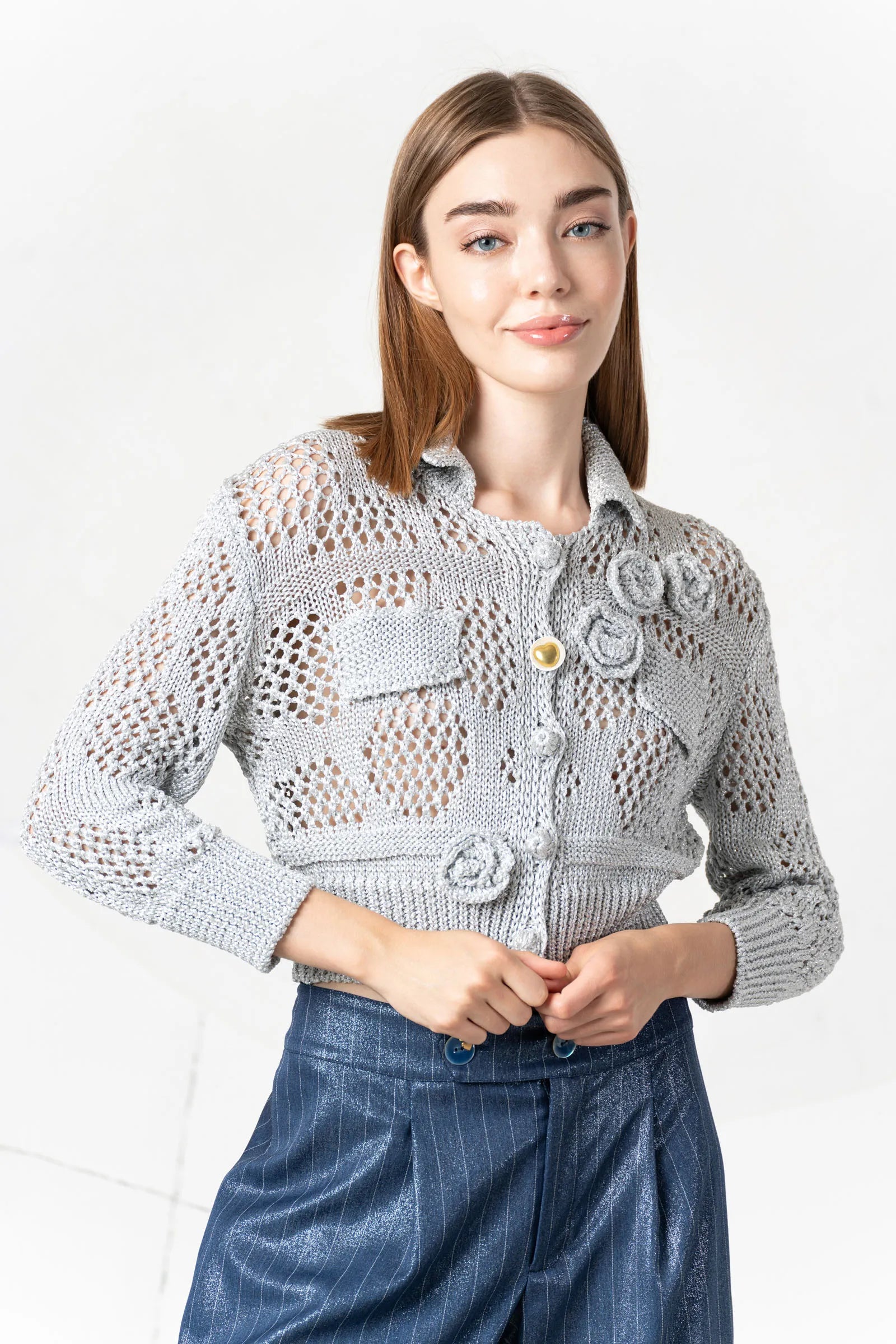 Elisa Cavaletti - Silver Cardi