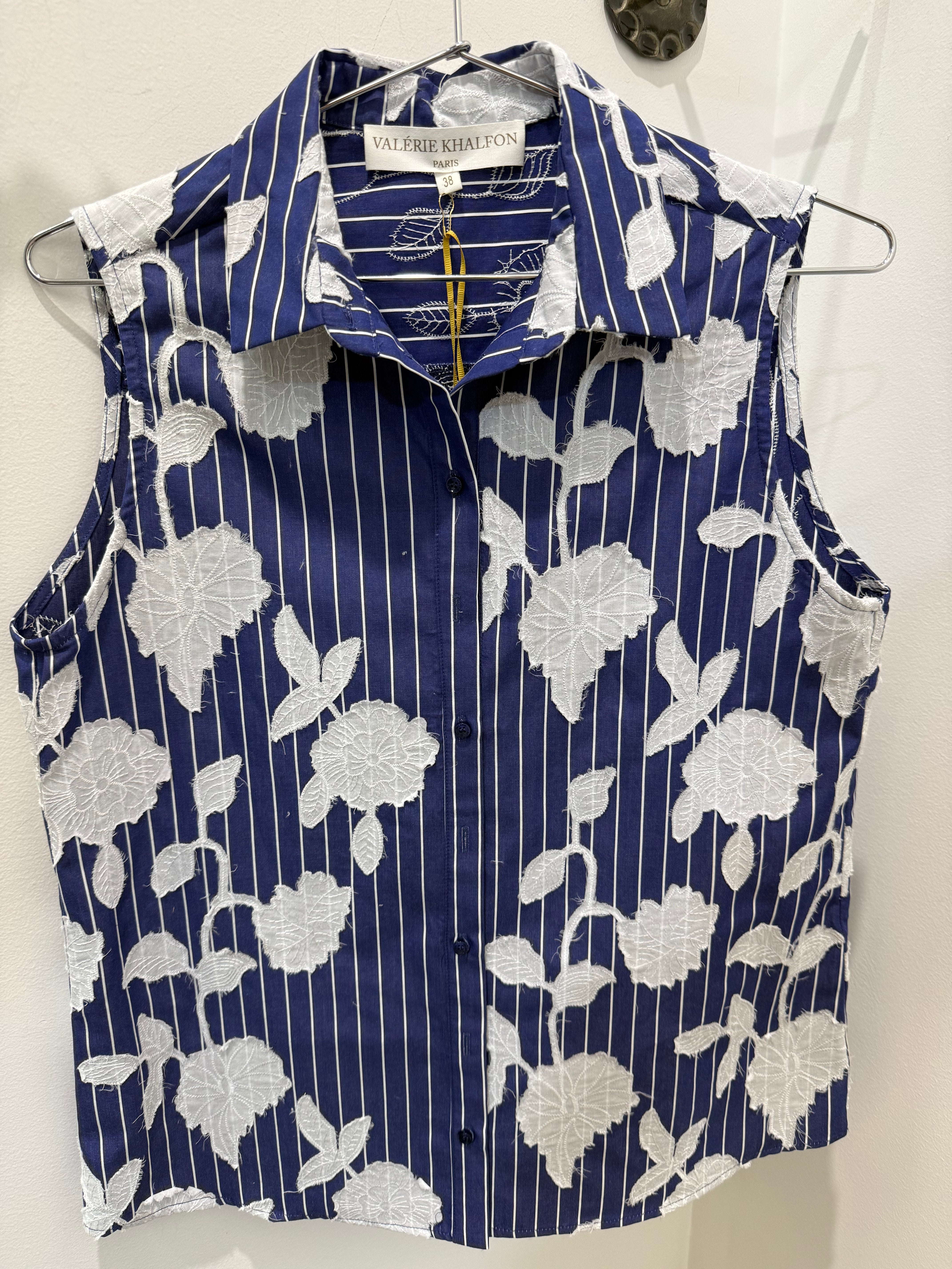 Valerie Khalfon - Cindel Shirt | Blue   **