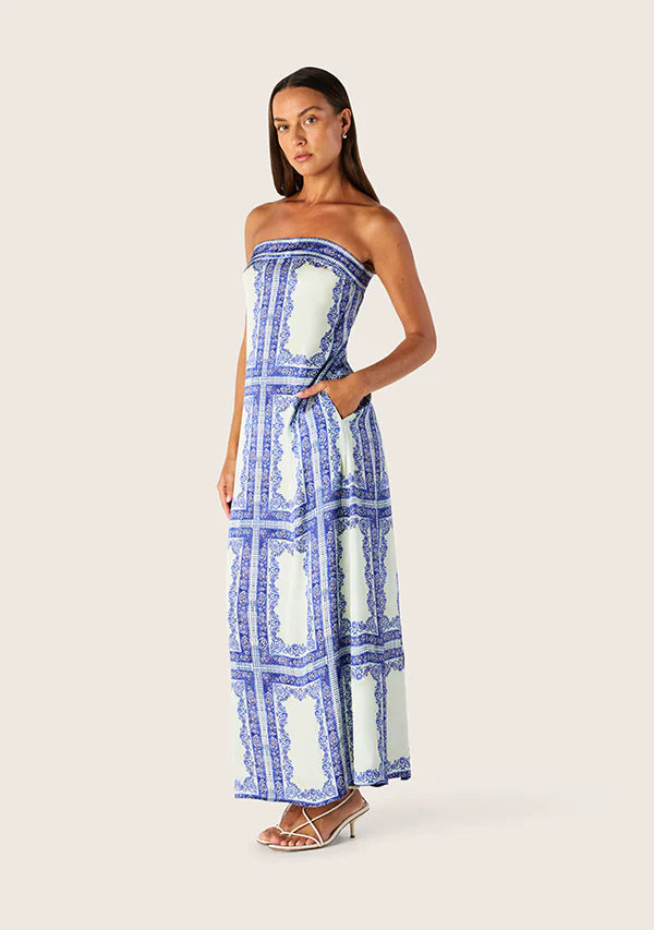 Mos the Label - Jordi Strapless Midi Dress
