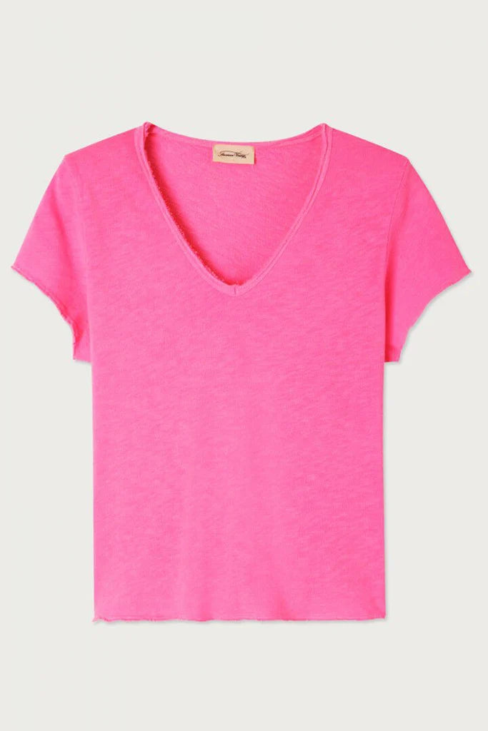 American Vintage - Son02AG Sonoma Tee | Pink Acid