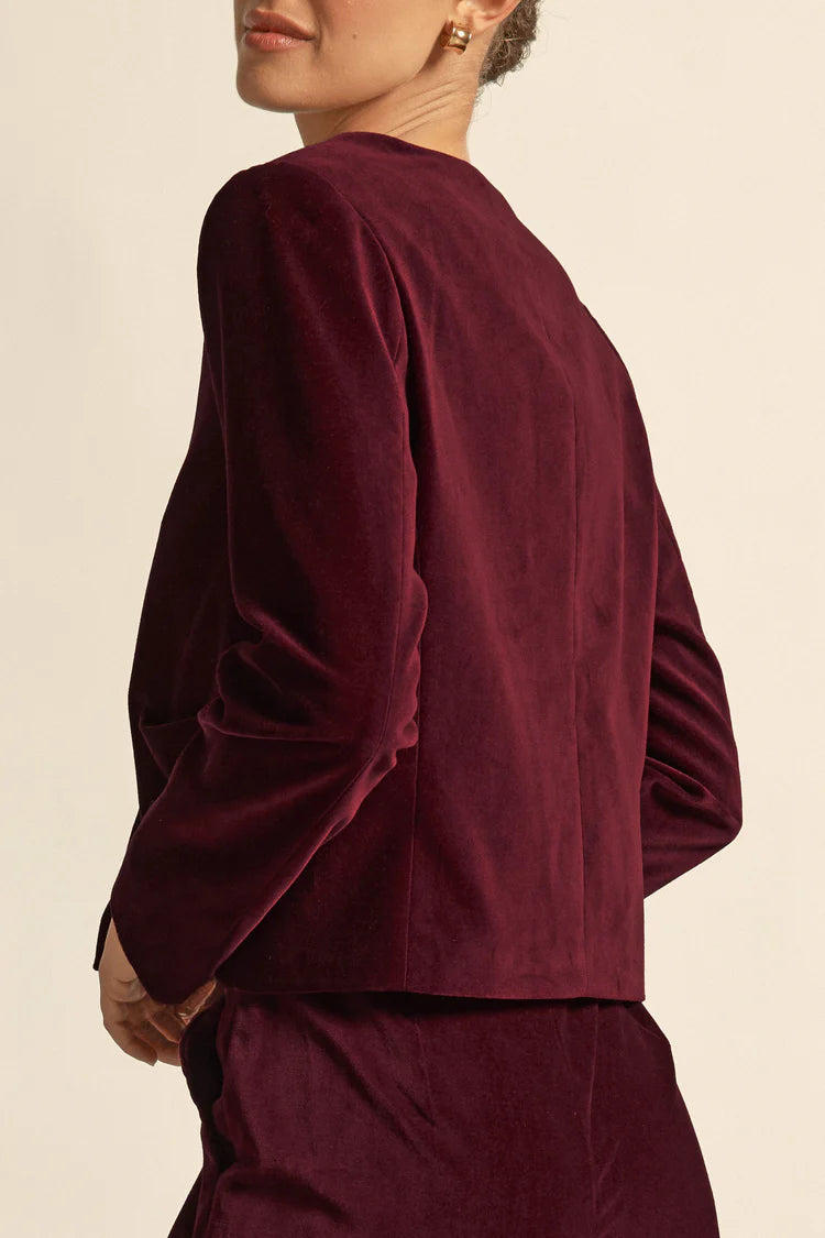Zoe Kratzmann - Sway Jacket | Berry