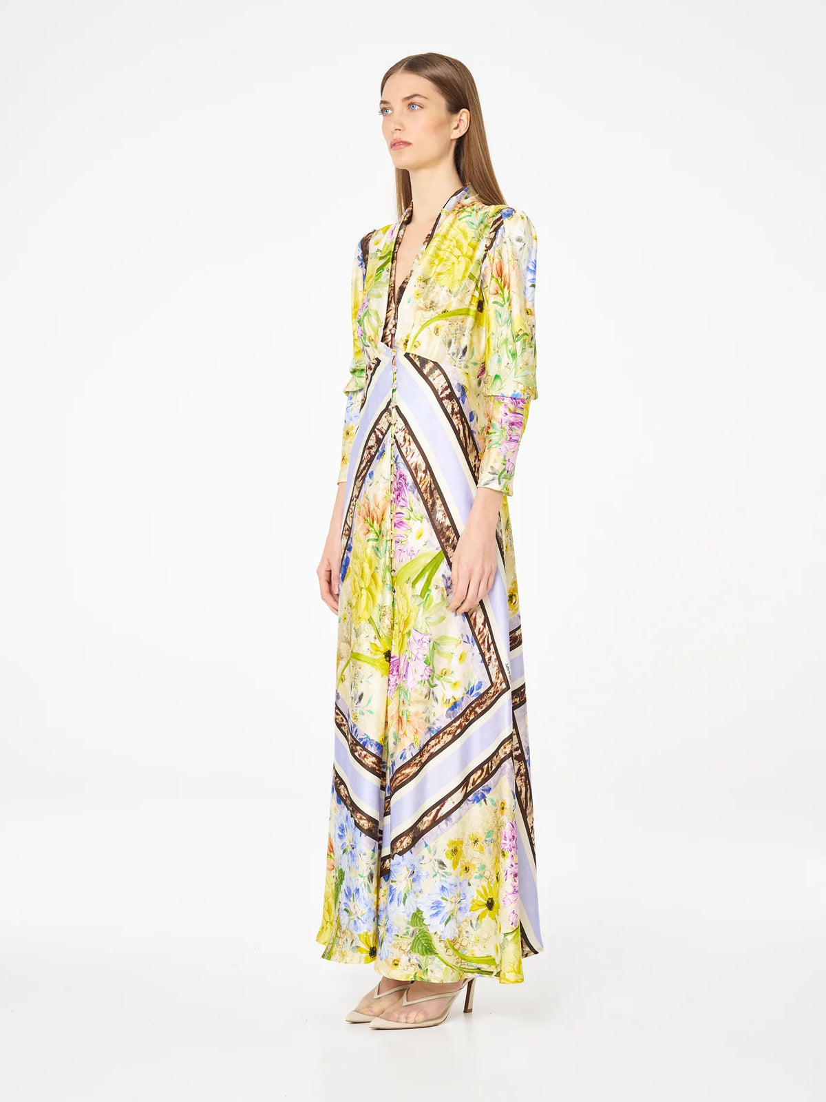 Moss and Spy - Alicia Long Sleeve | Lilac Citrus Floral