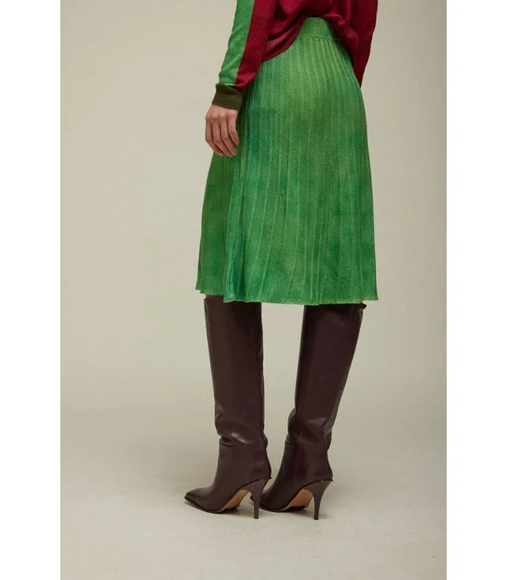 Jei’s - Wool Skirt | Verde - Torso