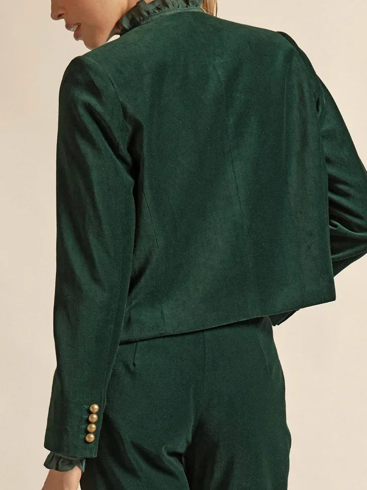 Zoe Kratzmann Sway Jacket in berry color, stylish women's outerwear with a modern fit and textured fabric.